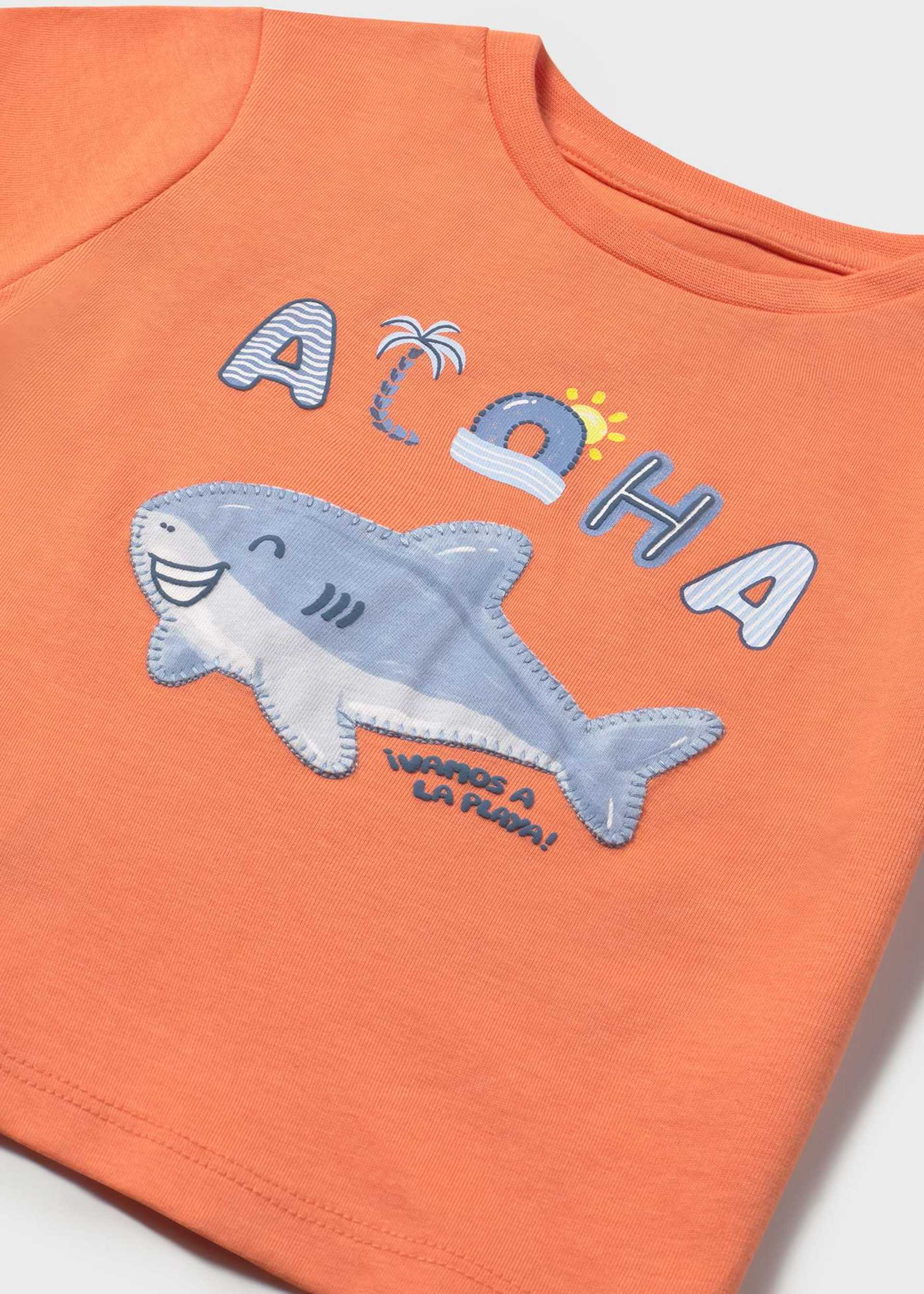 Playera tiburón bebé