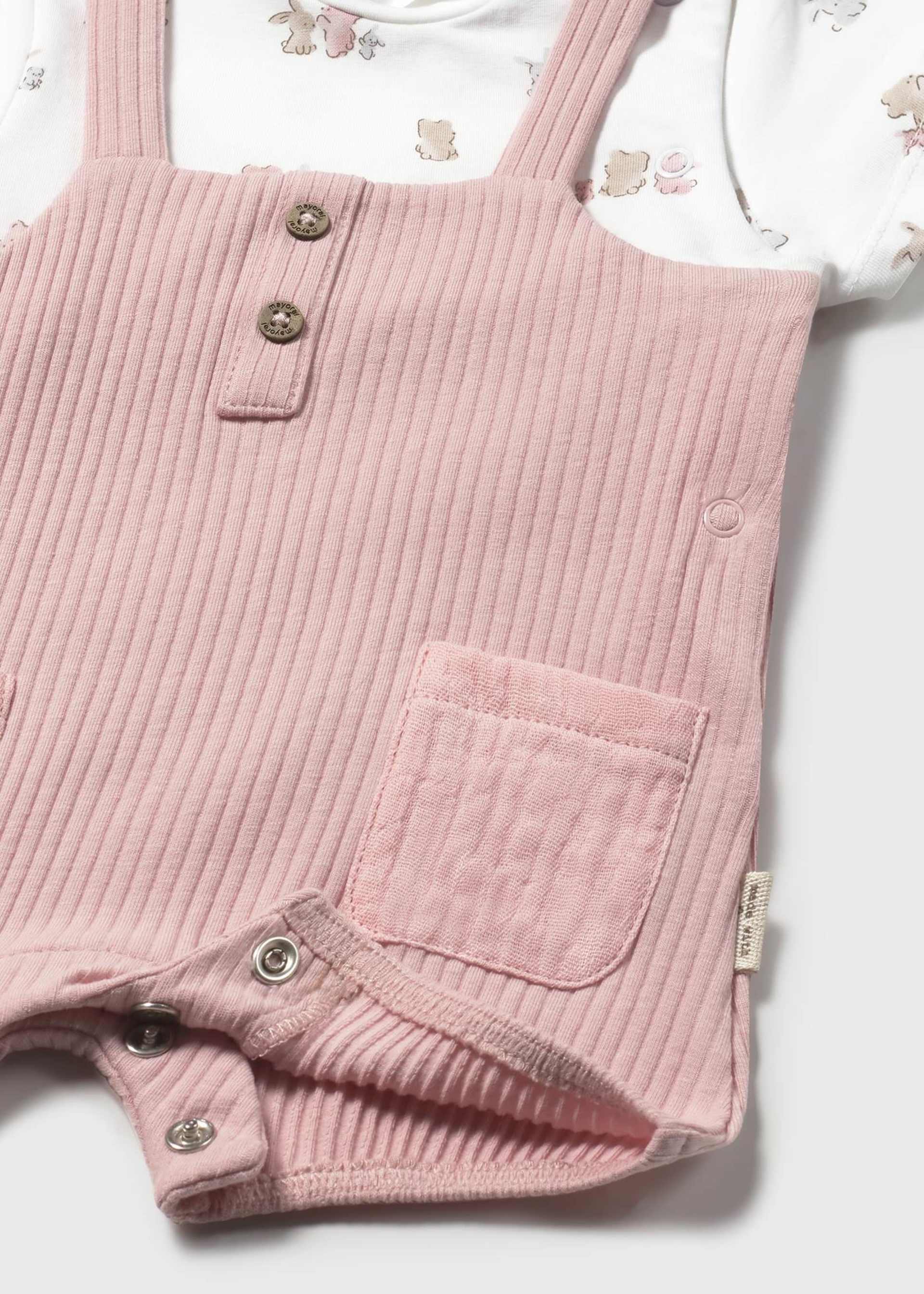 Pelele peto simulado recién nacido Pelele peto simulado recién nacido