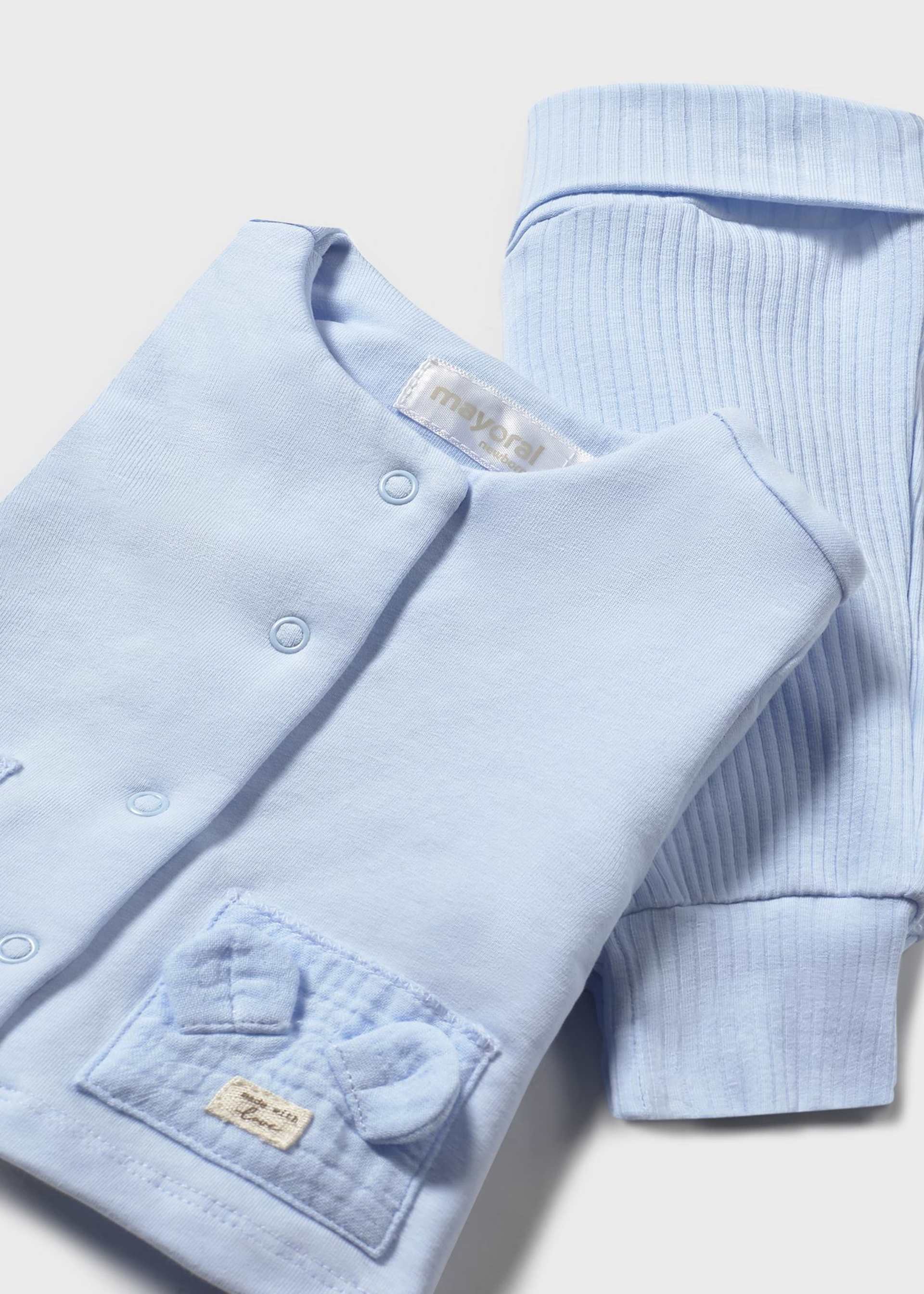 Newborn girl print tracksuit set Newborn girl print tracksuit set