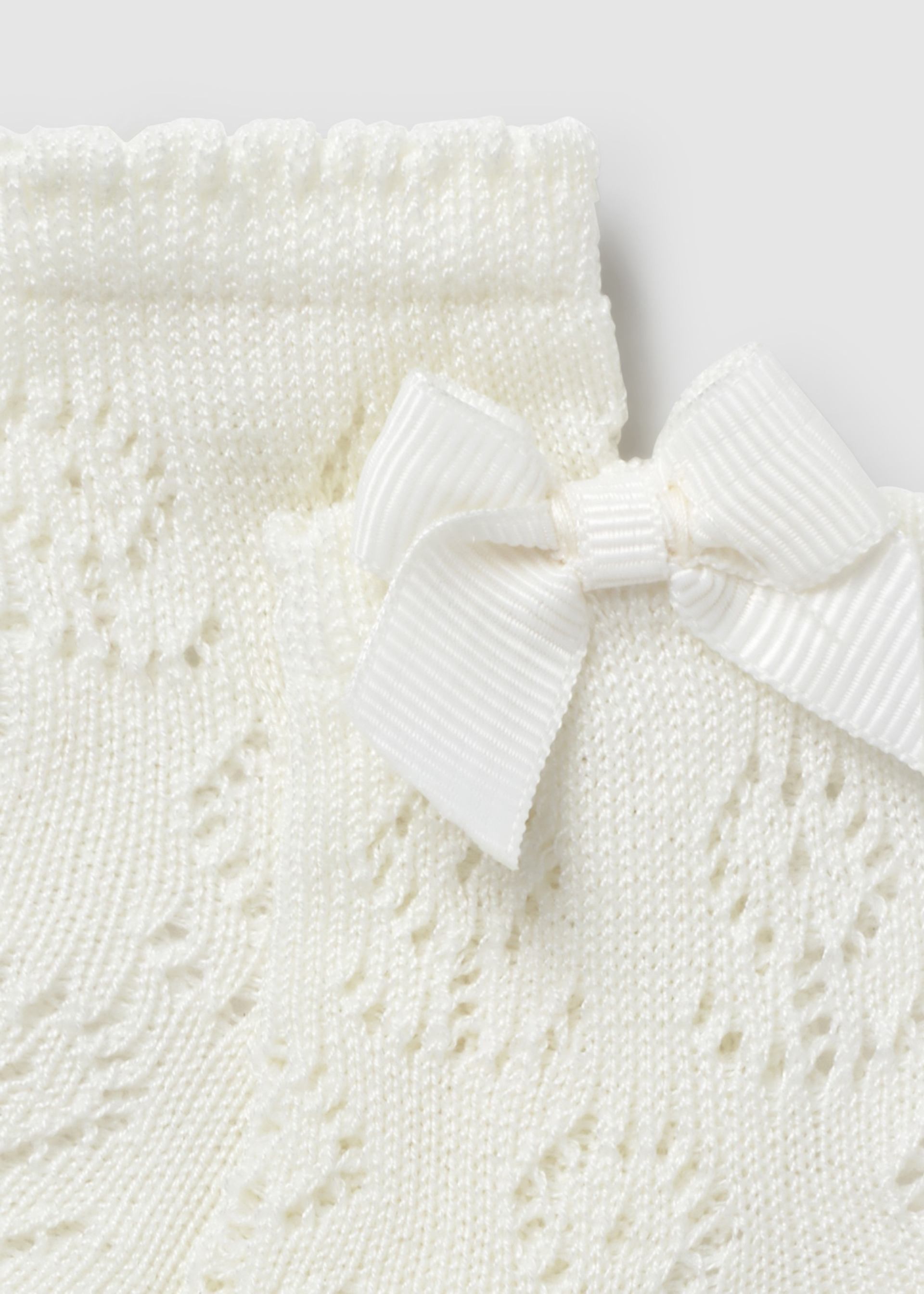 Newborn Openwork Socks