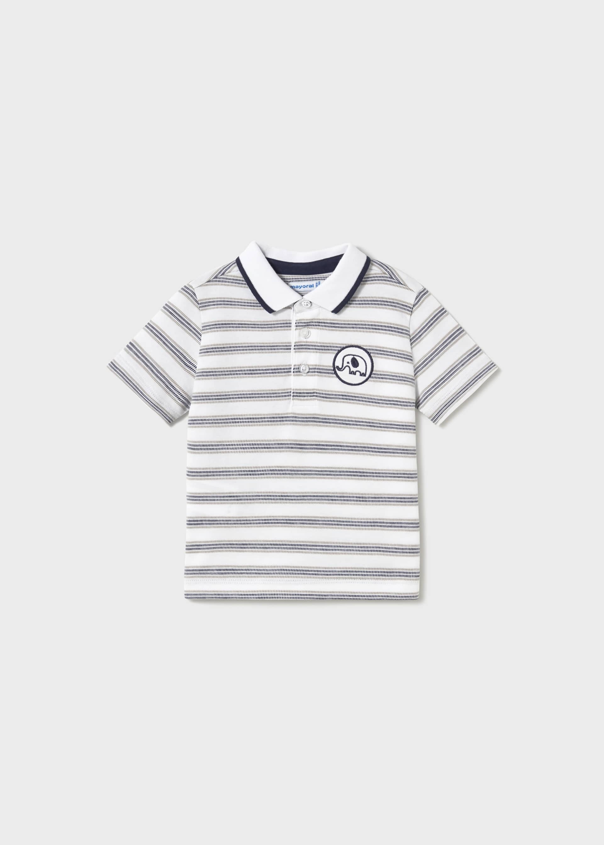 Baby striped polo shirt