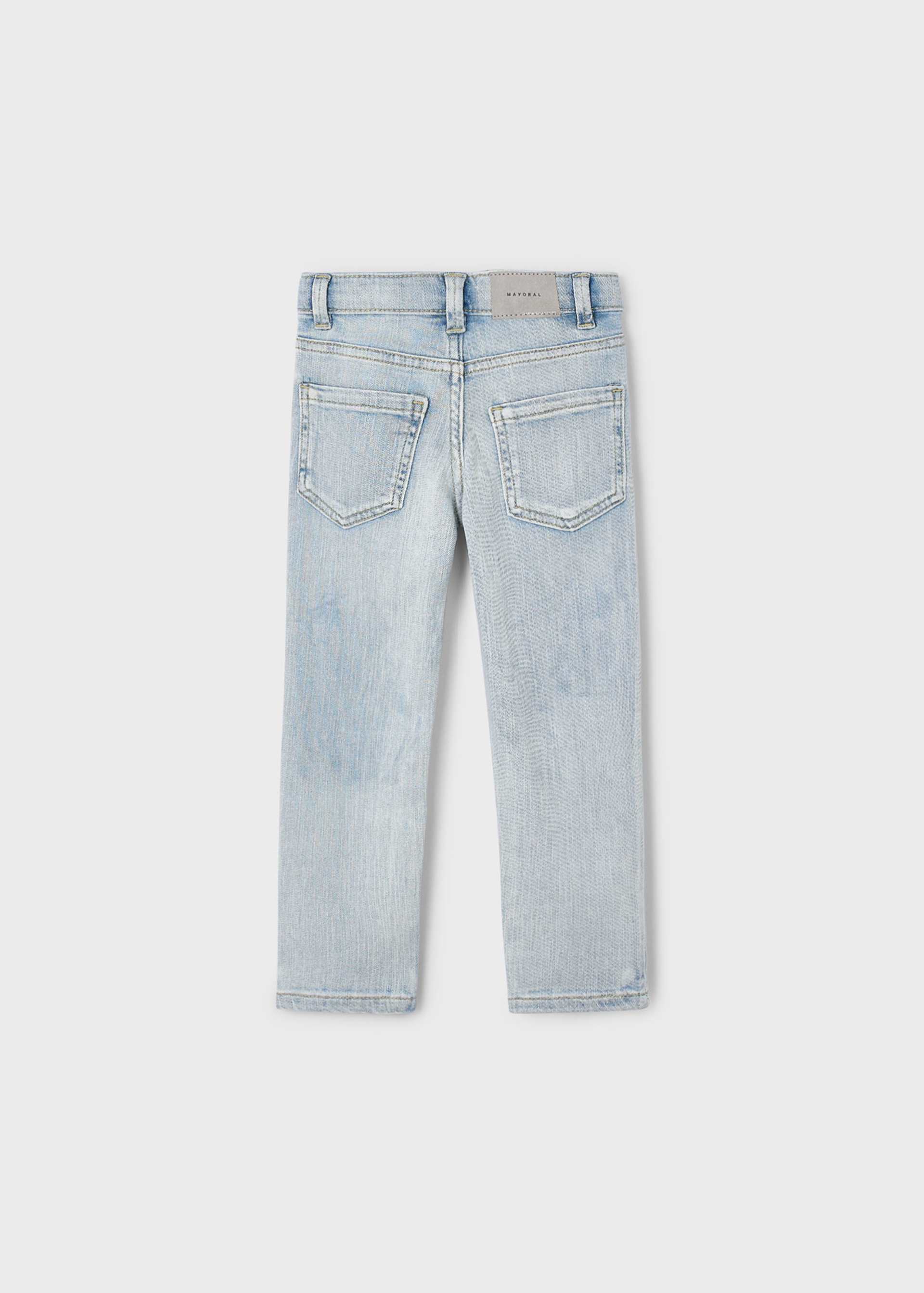 Jeanshose straight basic Jungen