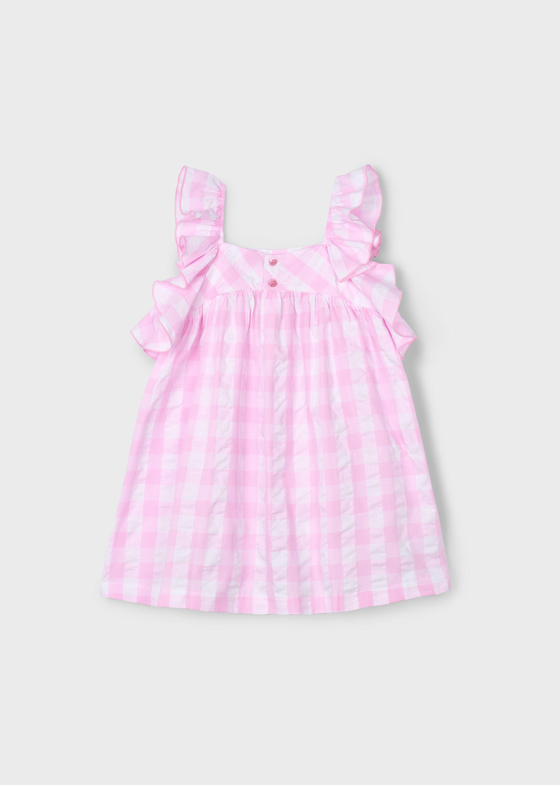 Vestido cuadros vichy niña