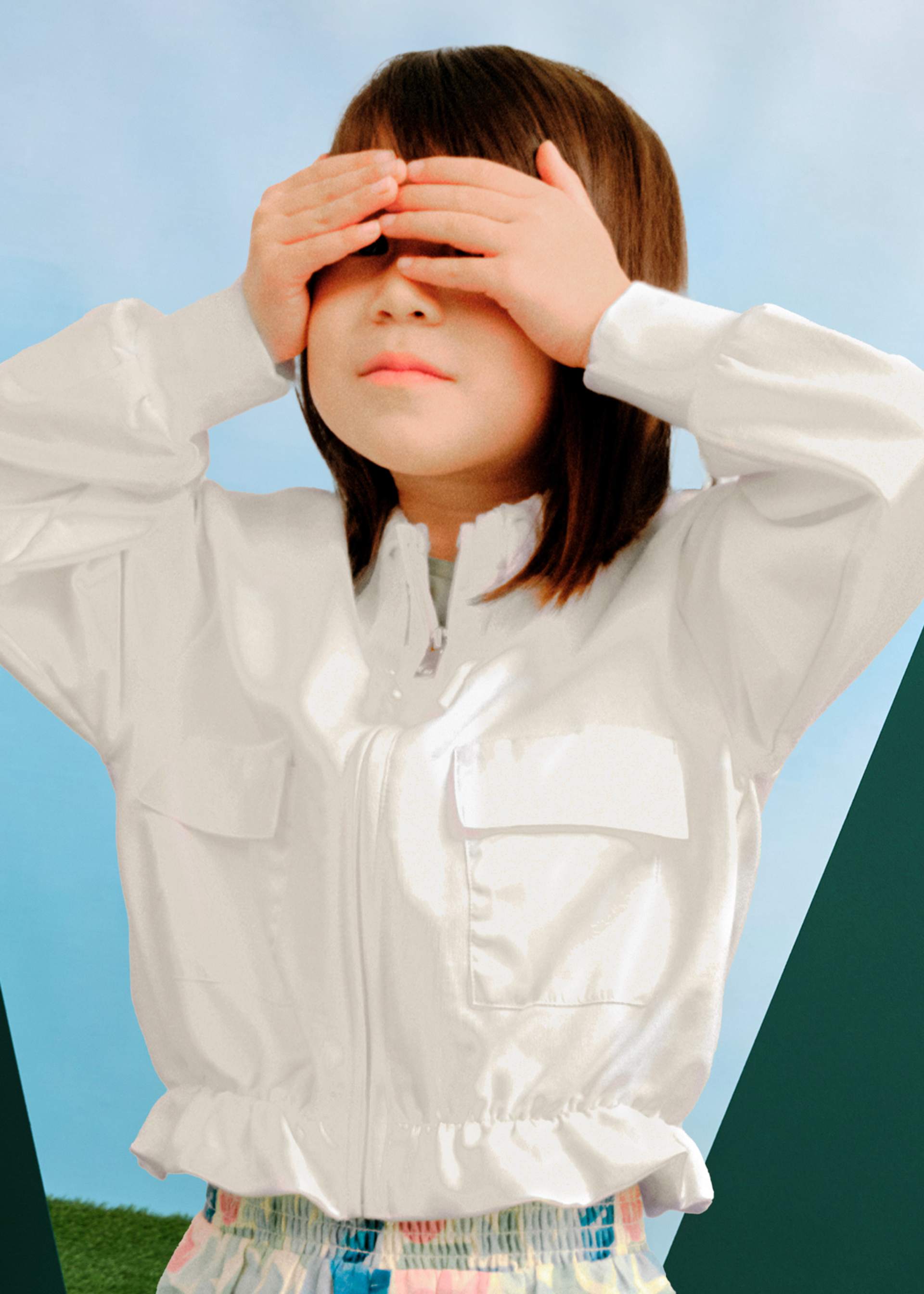 Girl Zip-Up Sweatshirt Girl Zip-Up Sweatshirt