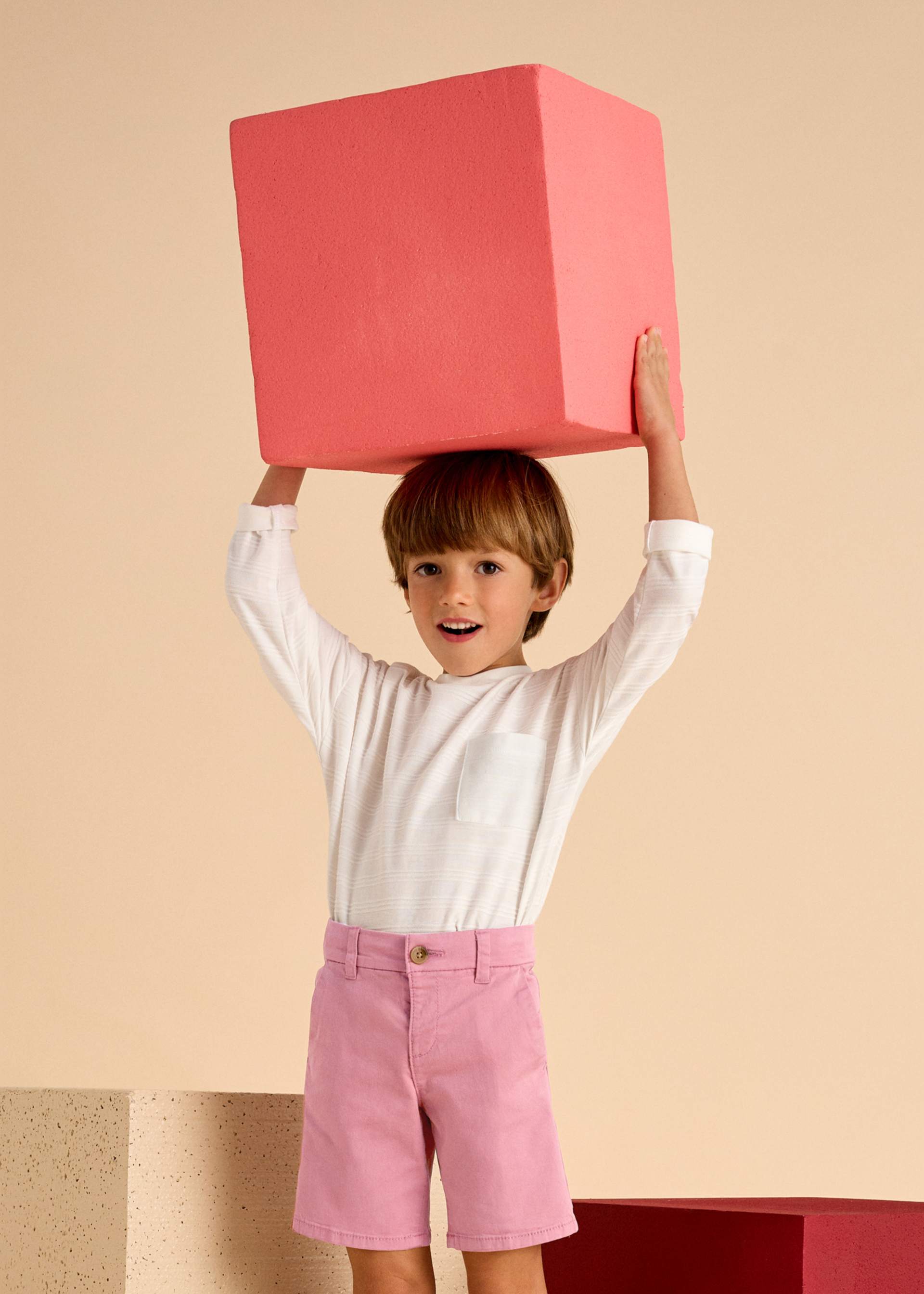 Bermuda chino sarga básica niño Bermuda chino sarga básica niño