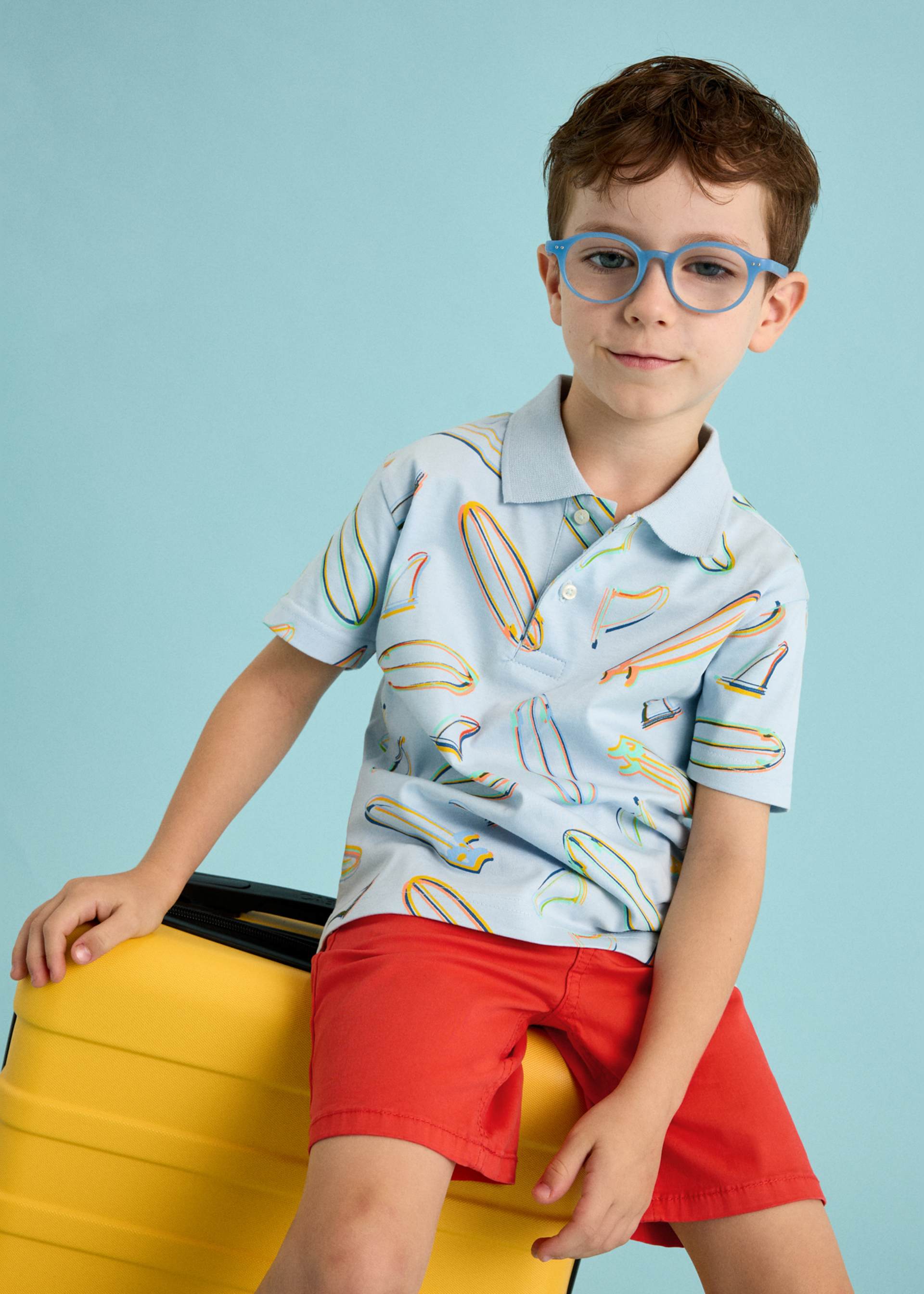 Bermuda sarga básica niño Bermuda sarga básica niño