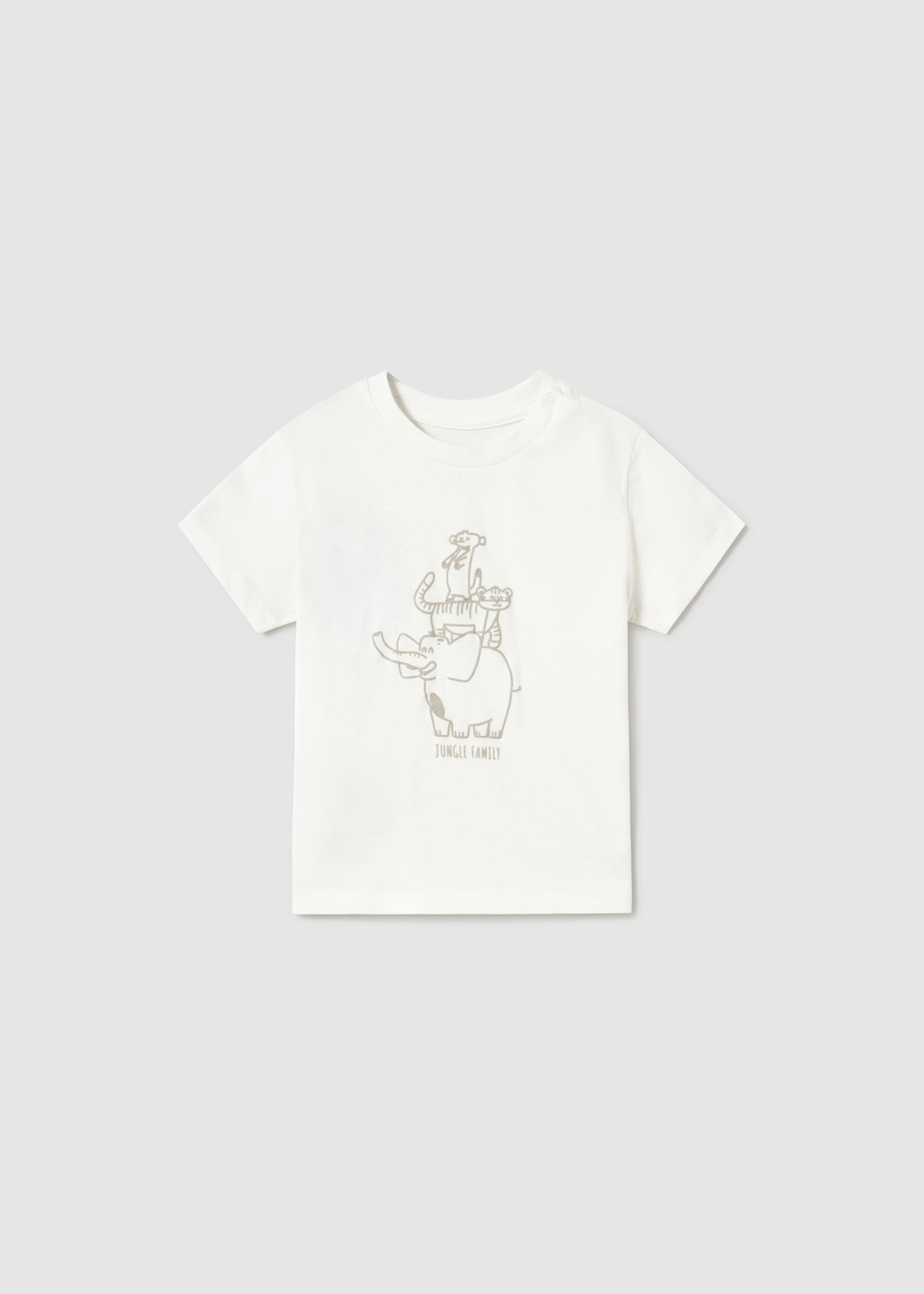 Baby animal silhouette t-shirt