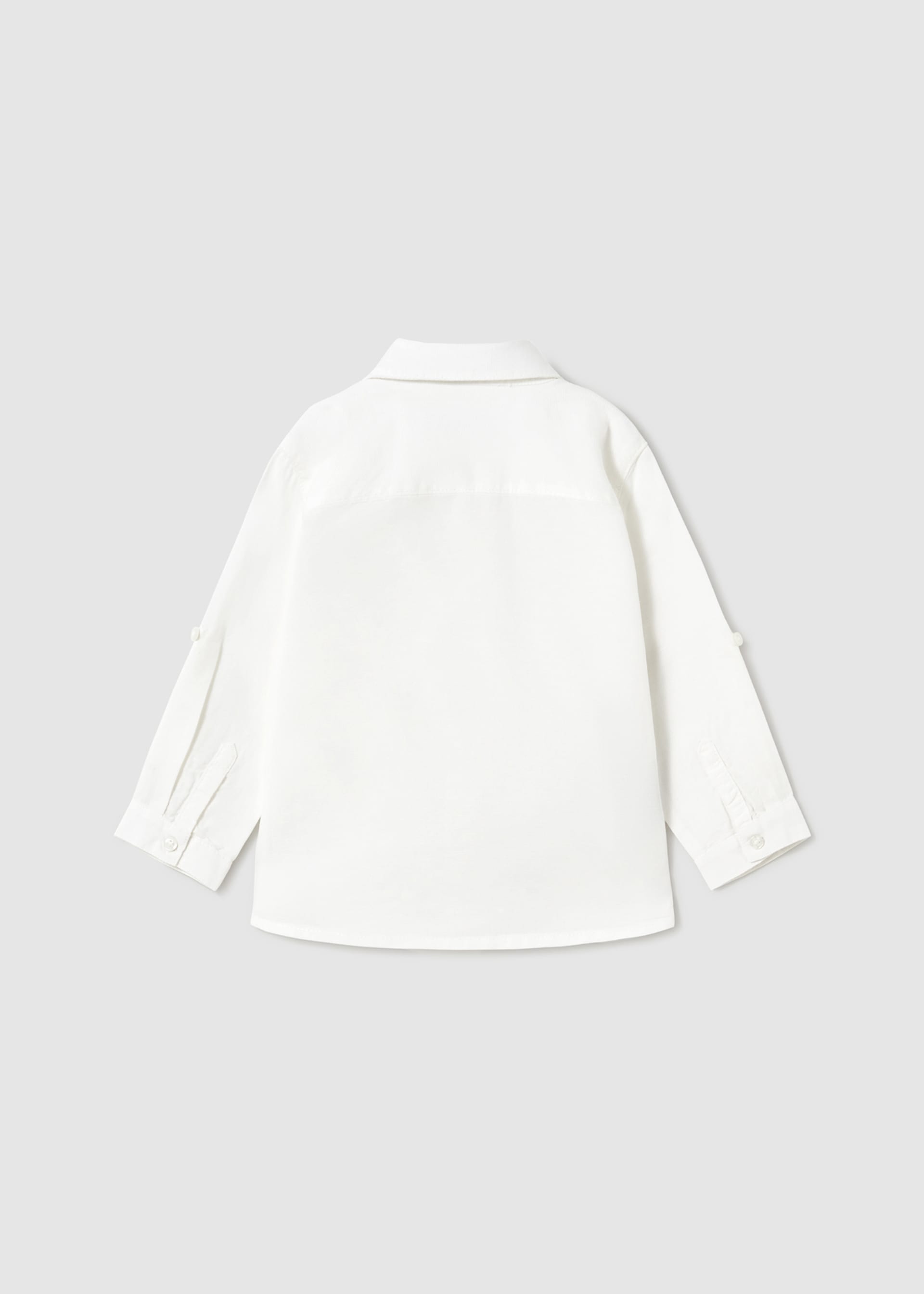 Chemise en lin à manches longues bébé