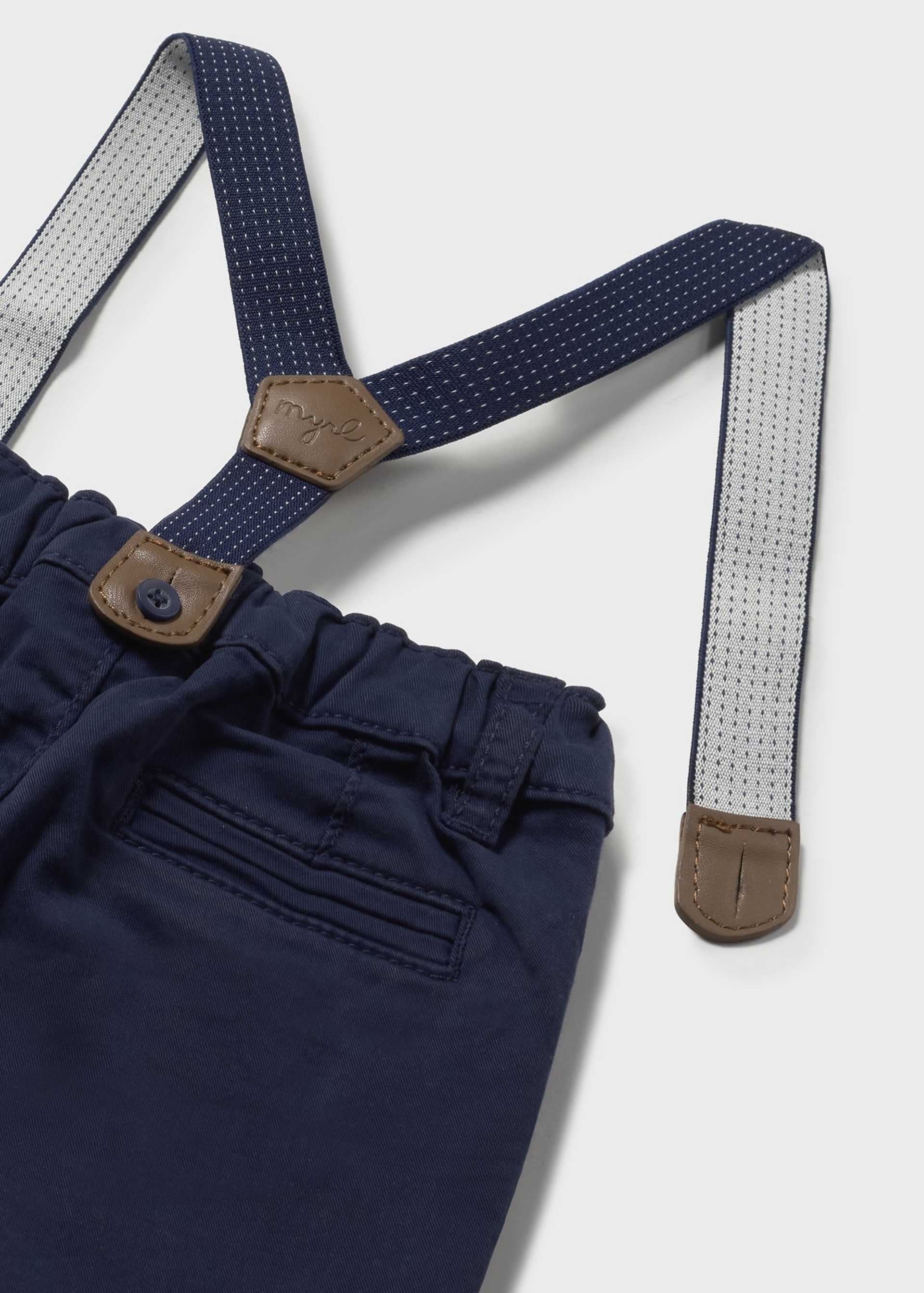 Pantalón largo tirantes recién nacido Pantalón largo tirantes recién nacido