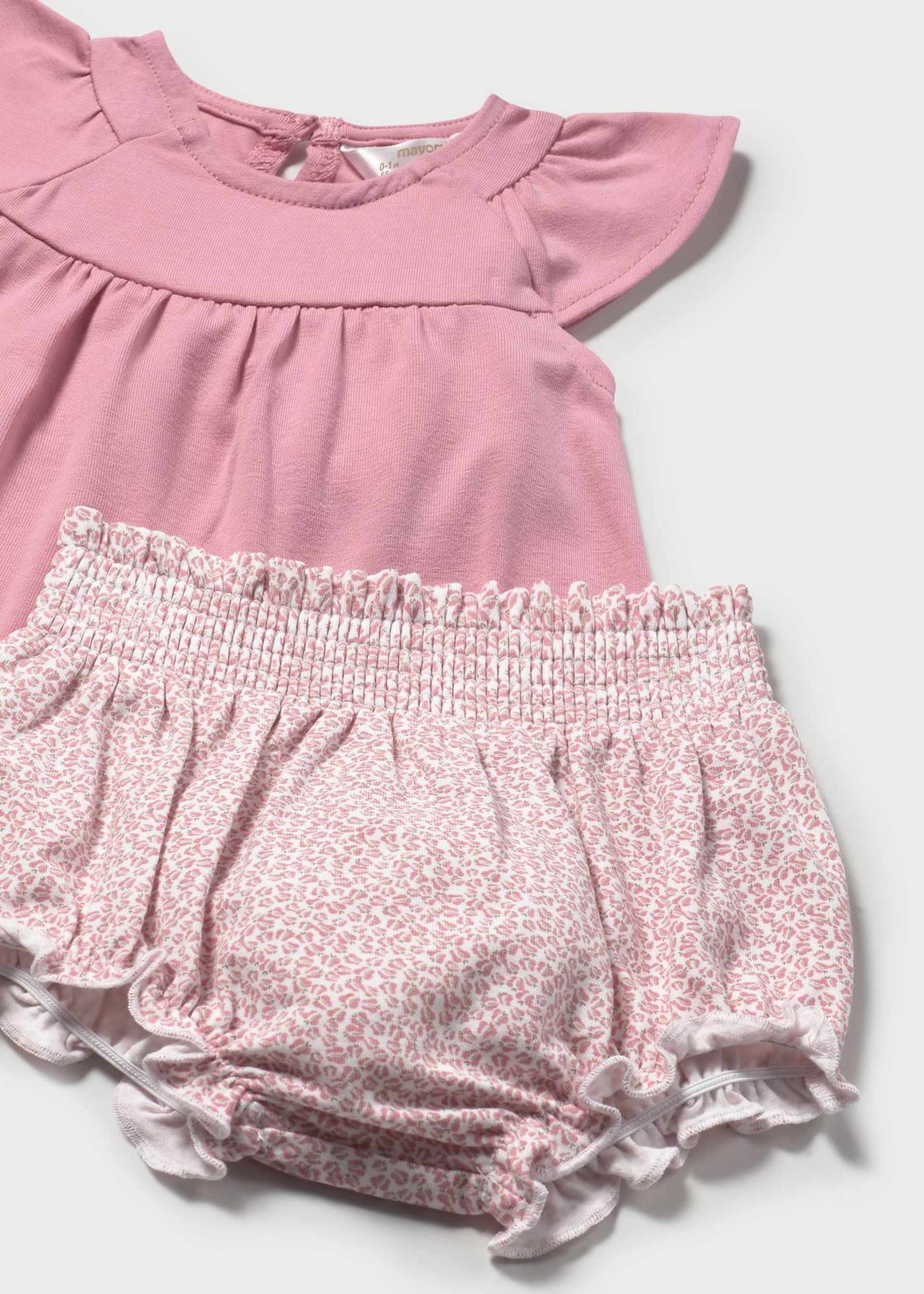 Conjunto 4 piezas estampado recién nacida Conjunto 4 piezas estampado recién nacida