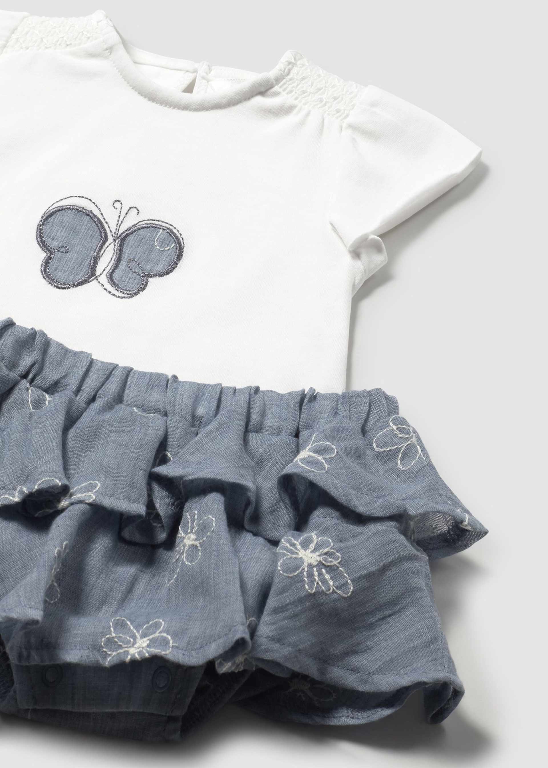 Newborn girl skirt and top set