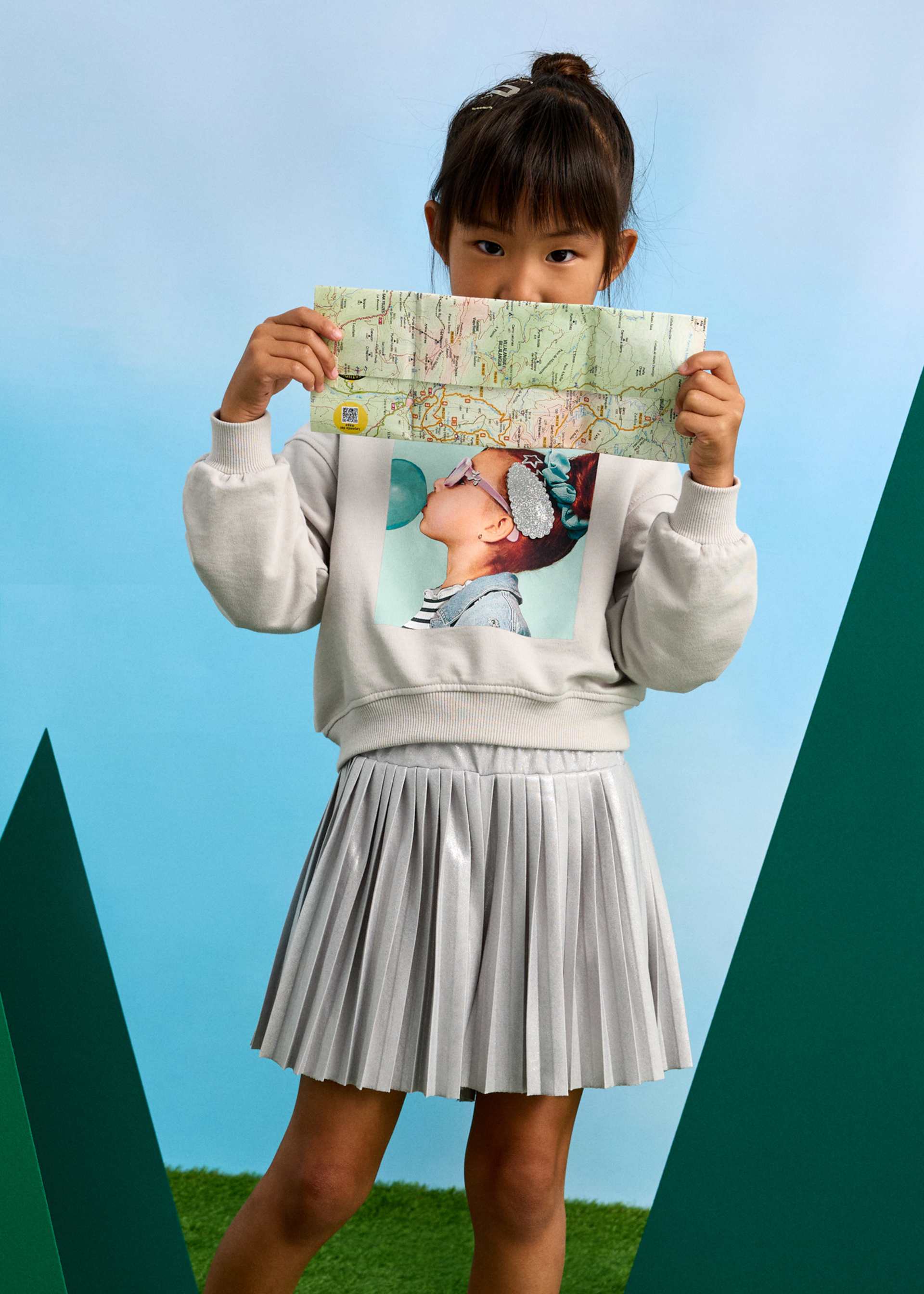 Hosenrock Herzschnalle Mädchen Hosenrock Herzschnalle Mädchen