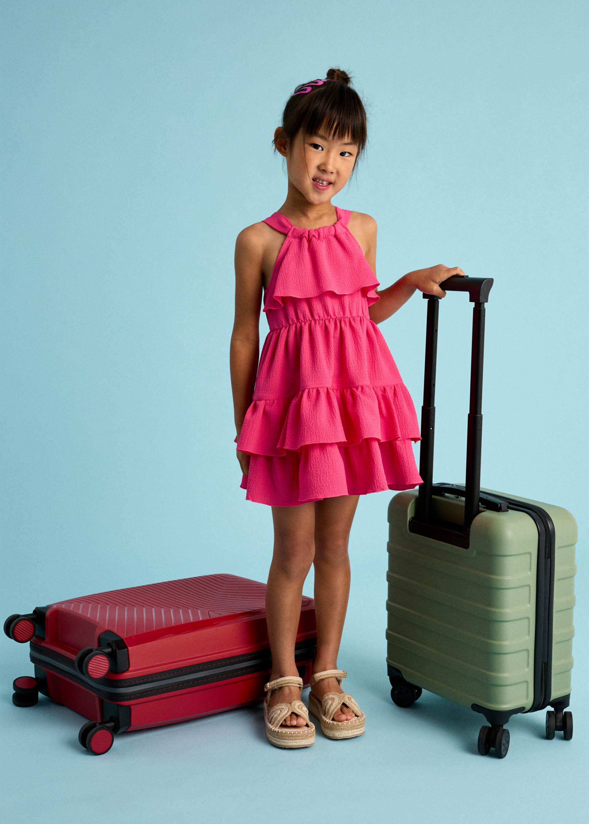 Girl Ruffled Dress Girl Ruffled Dress