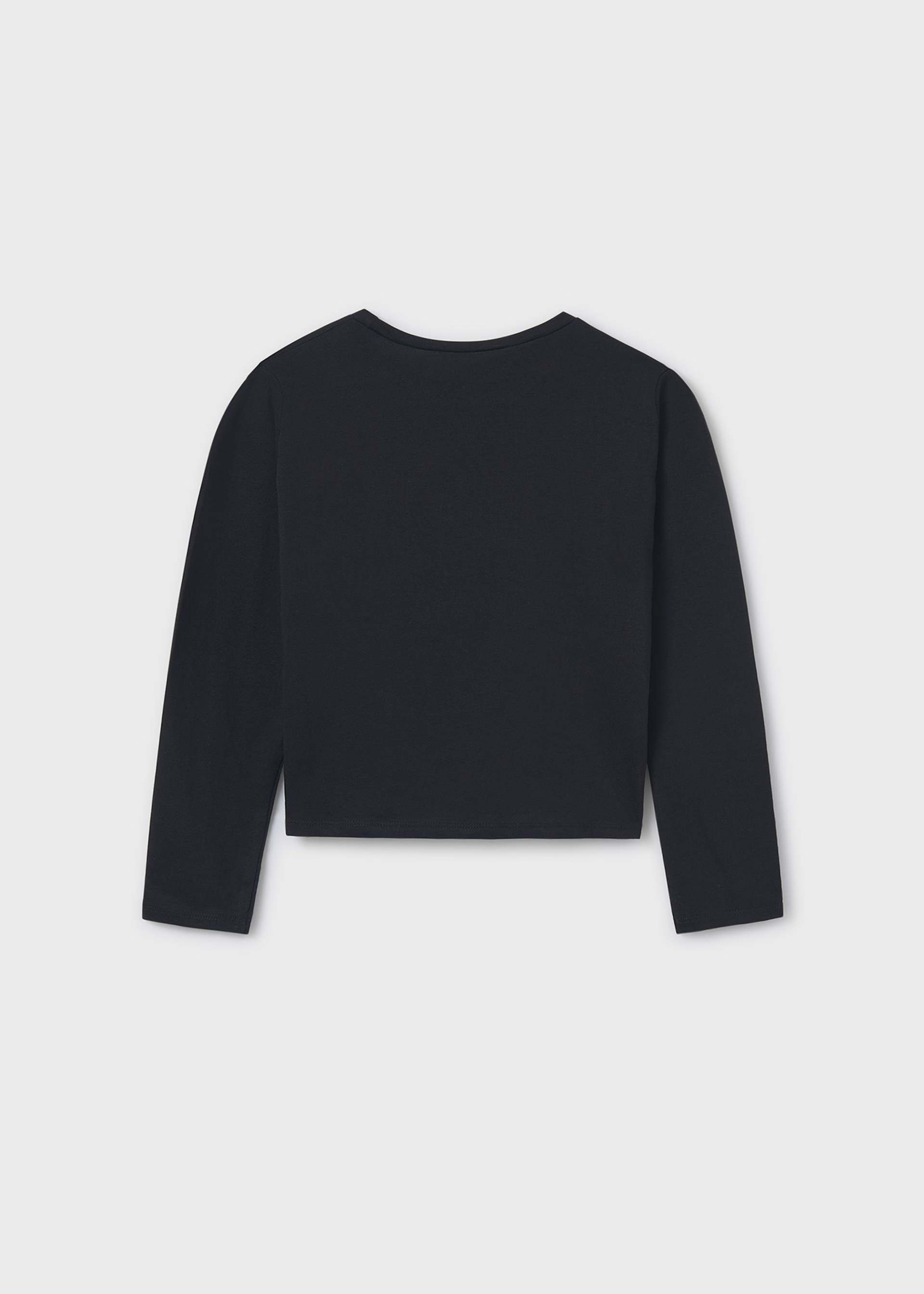 Playera manga larga gráfica chica