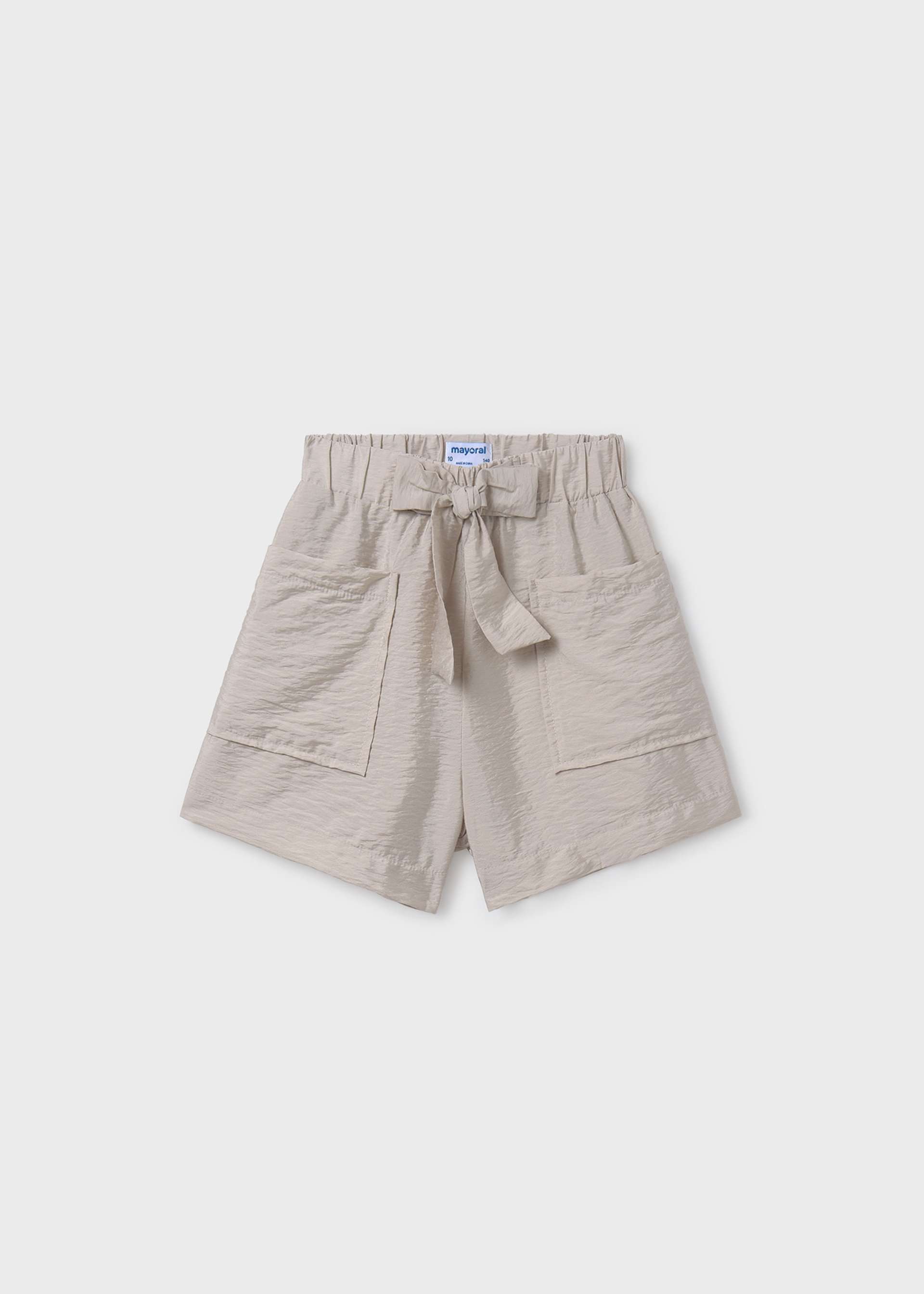 Pantalón corto bolsillos chica