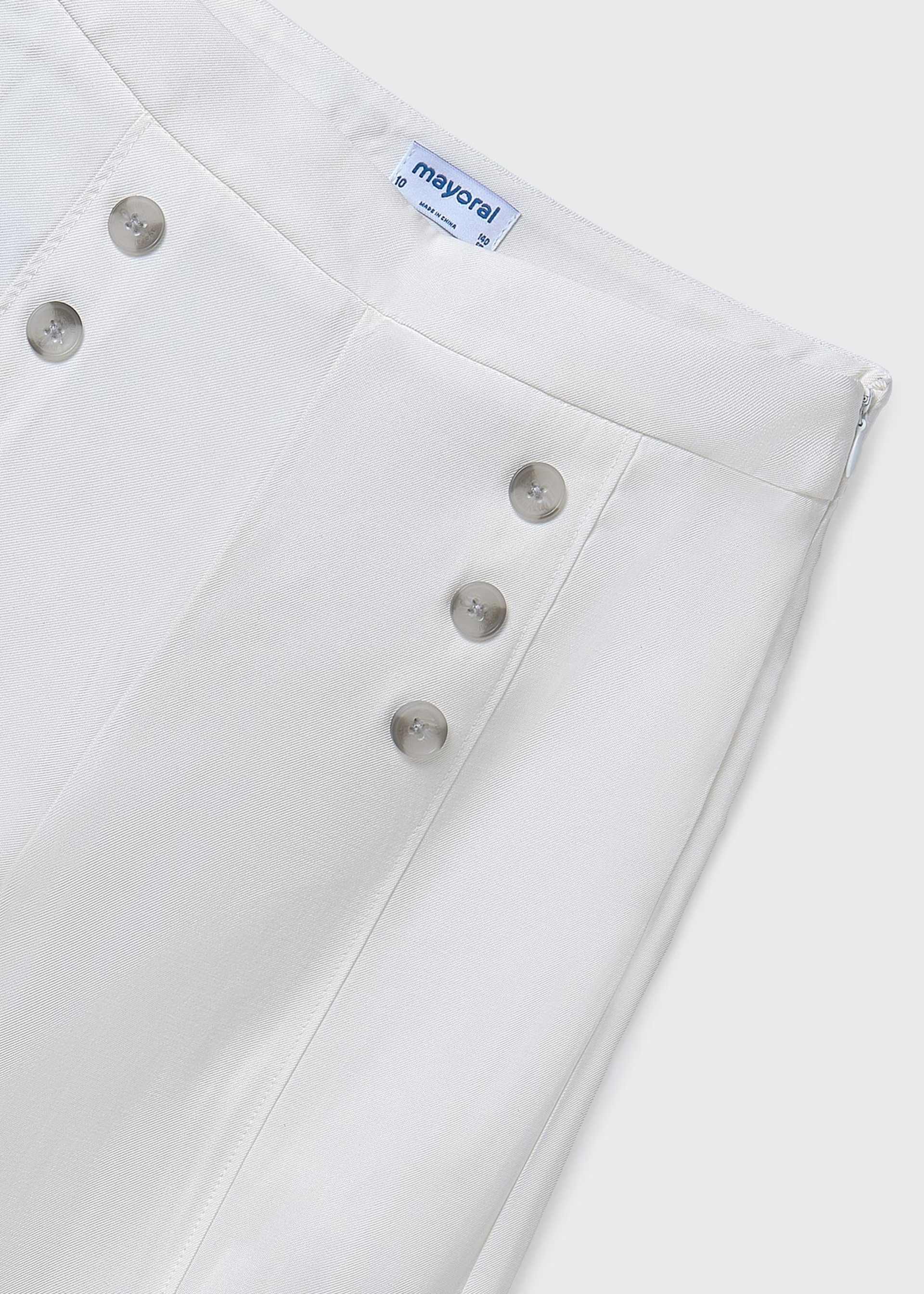 Girl Pants with Buttons Girl Pants with Buttons