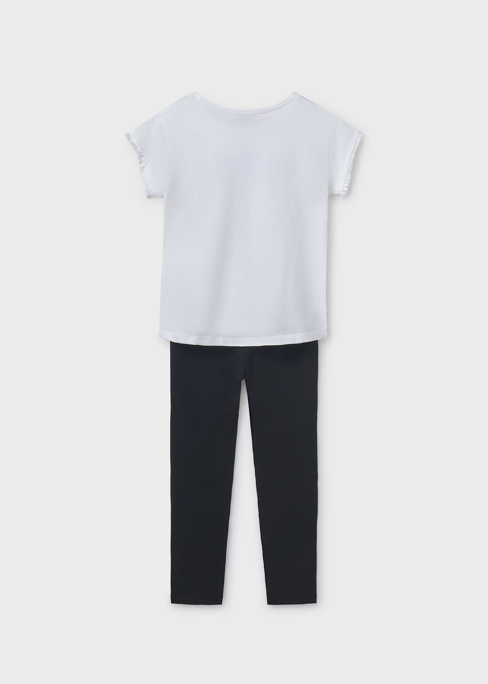 Conjunto leggings e t-shirt rapariga Conjunto leggings e t-shirt rapariga