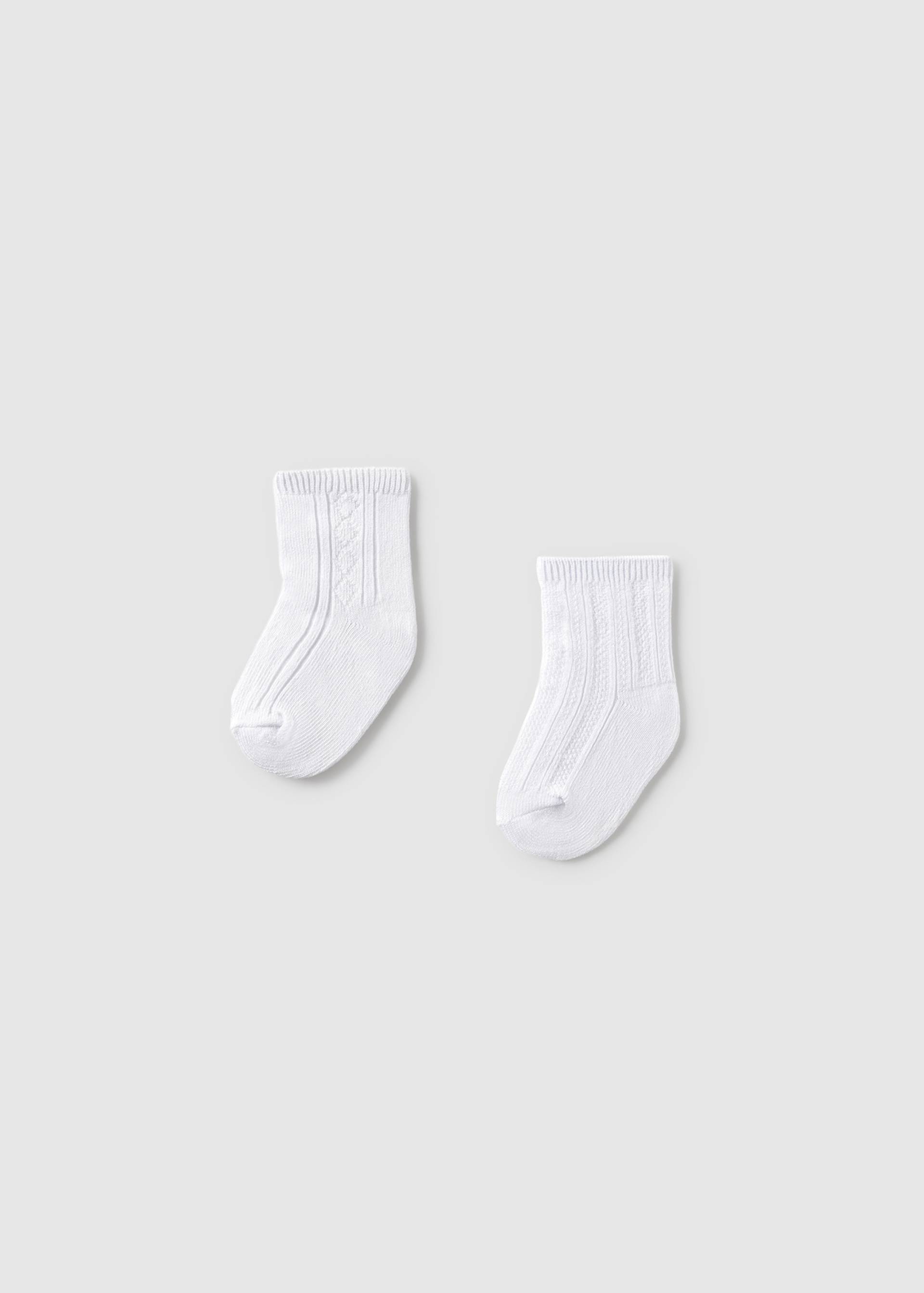 Newborn boy set of 2 socks