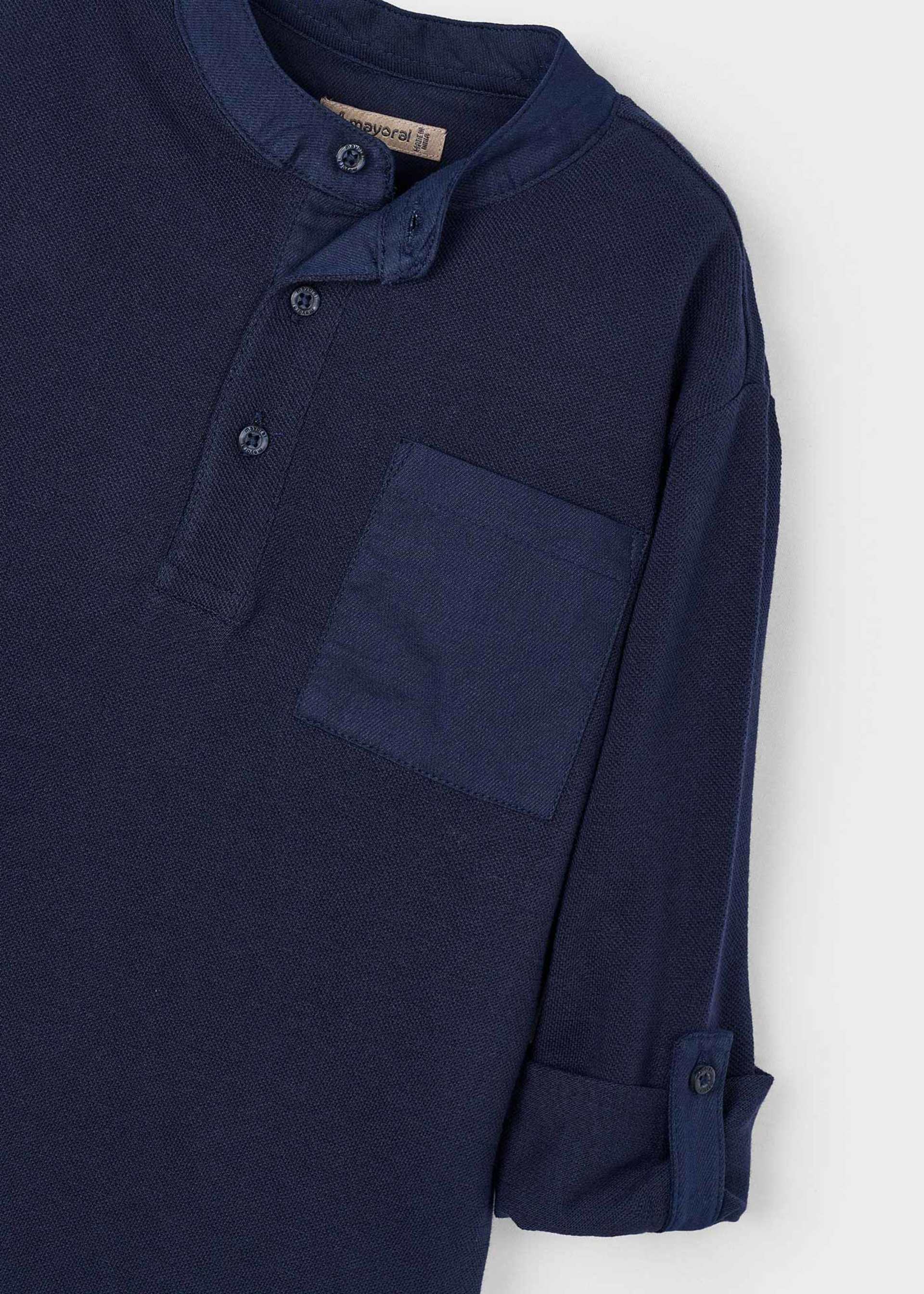 Polo à manches longues garçon Polo à manches longues garçon