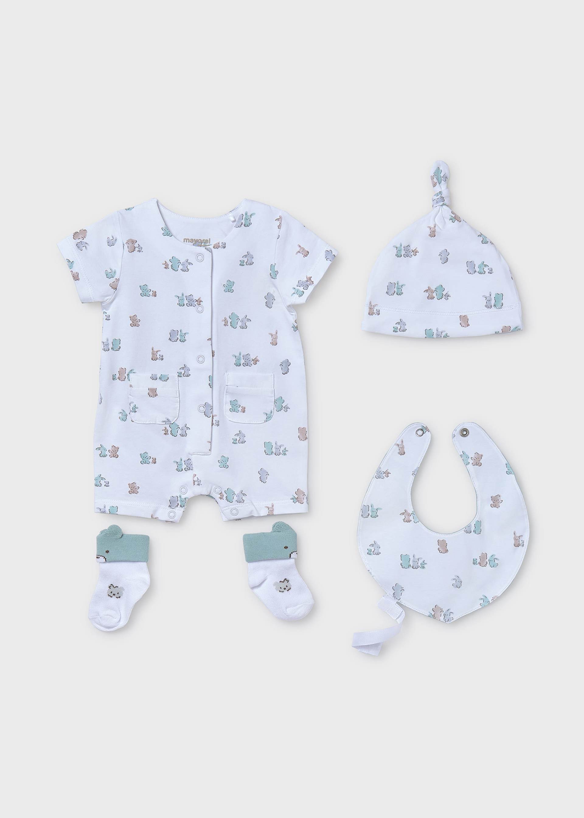 Geschenke-Set 4-teilig Baby Geschenke-Set 4-teilig Baby