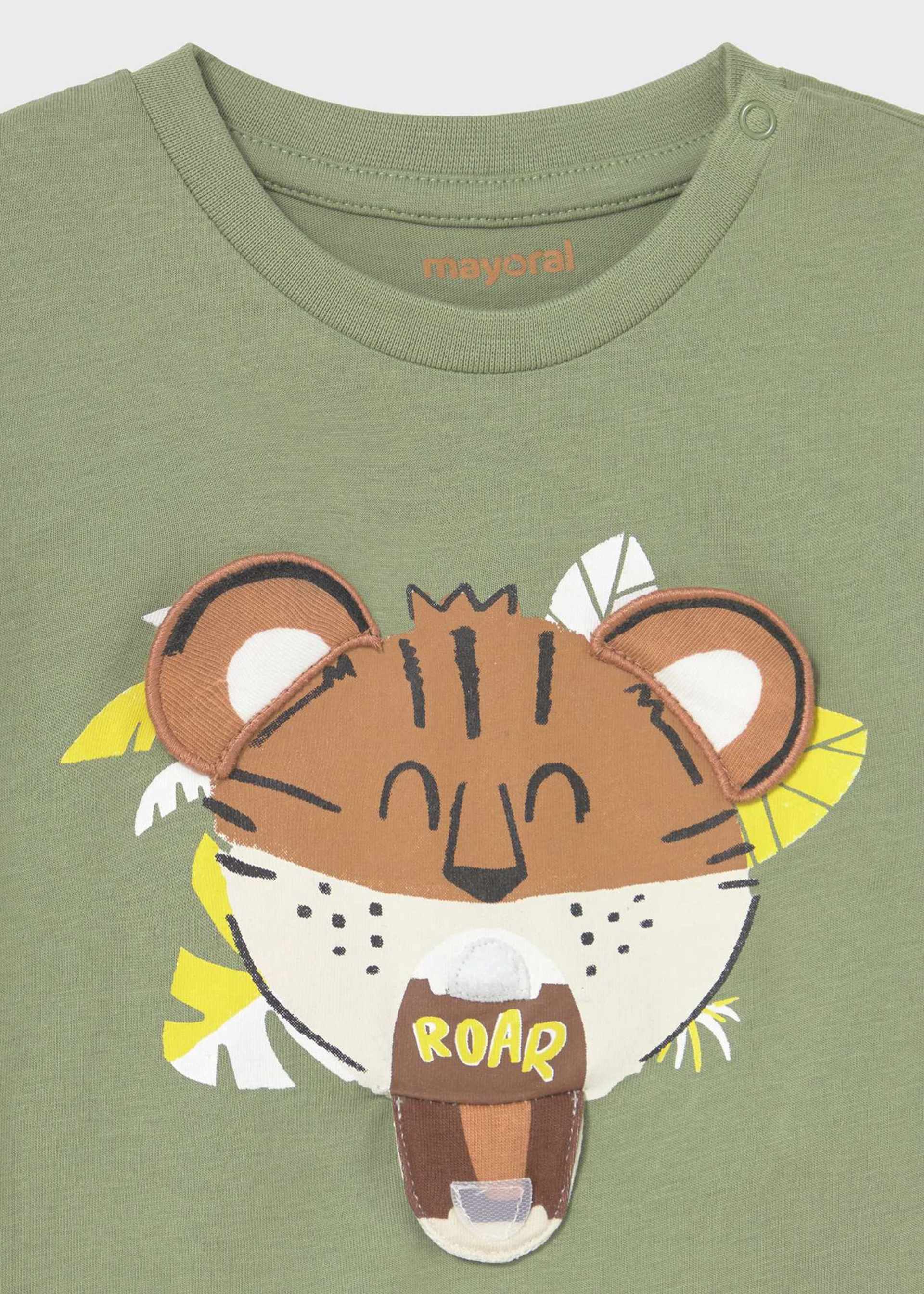 Baby interactive tiger t-shirt Baby interactive tiger t-shirt