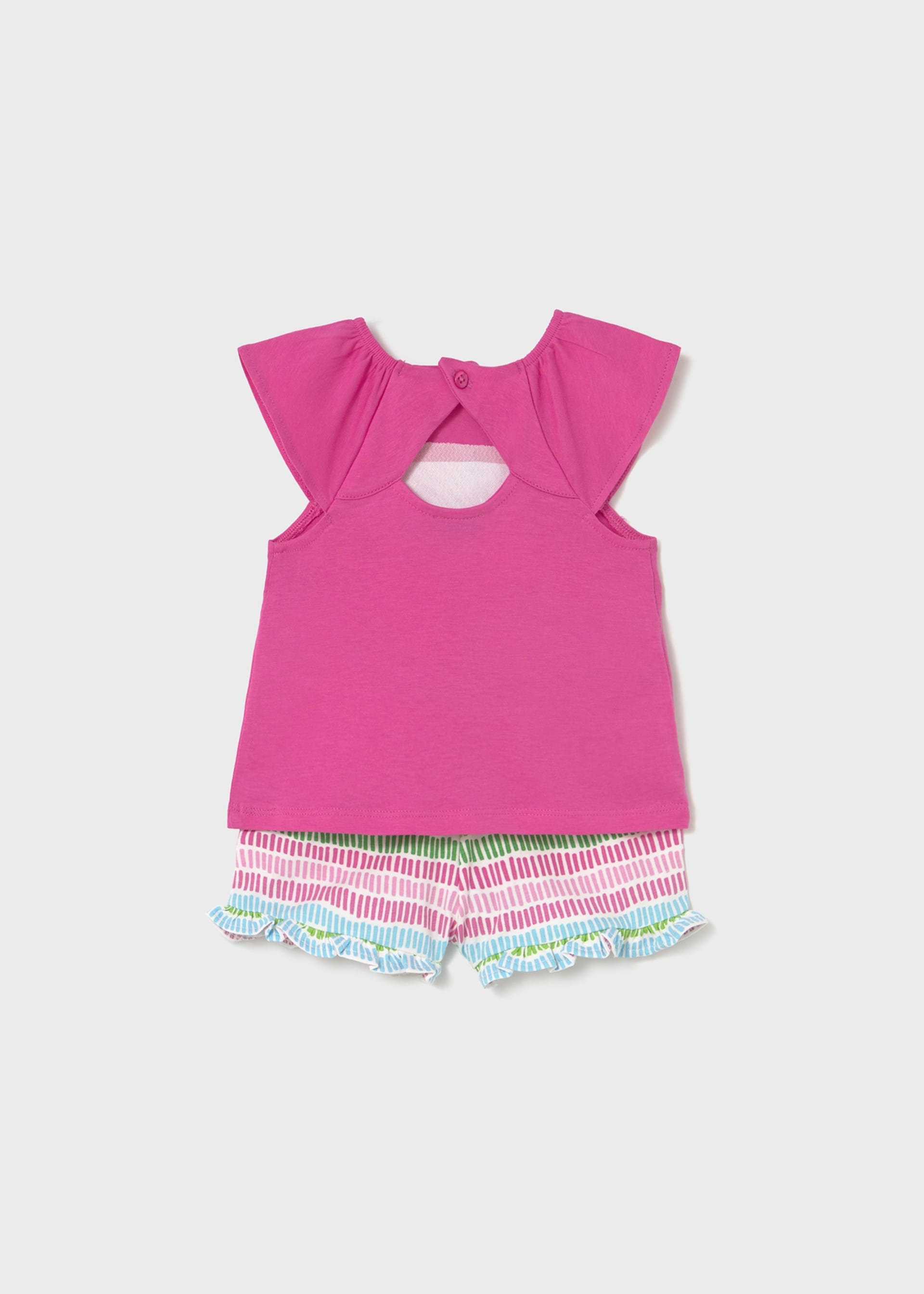 Baby fruit print set