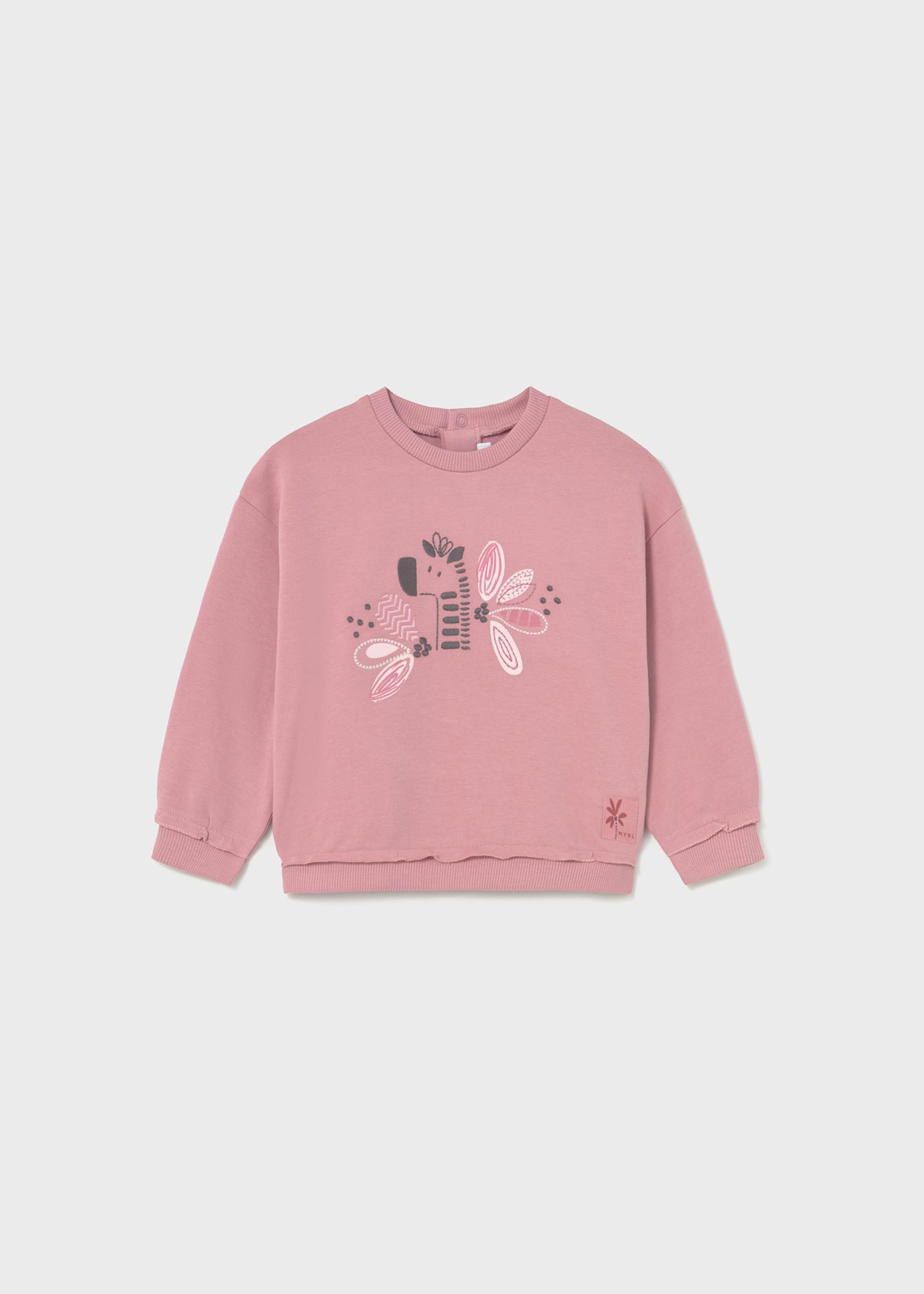 Baby embroidered sweatshirt Baby embroidered sweatshirt
