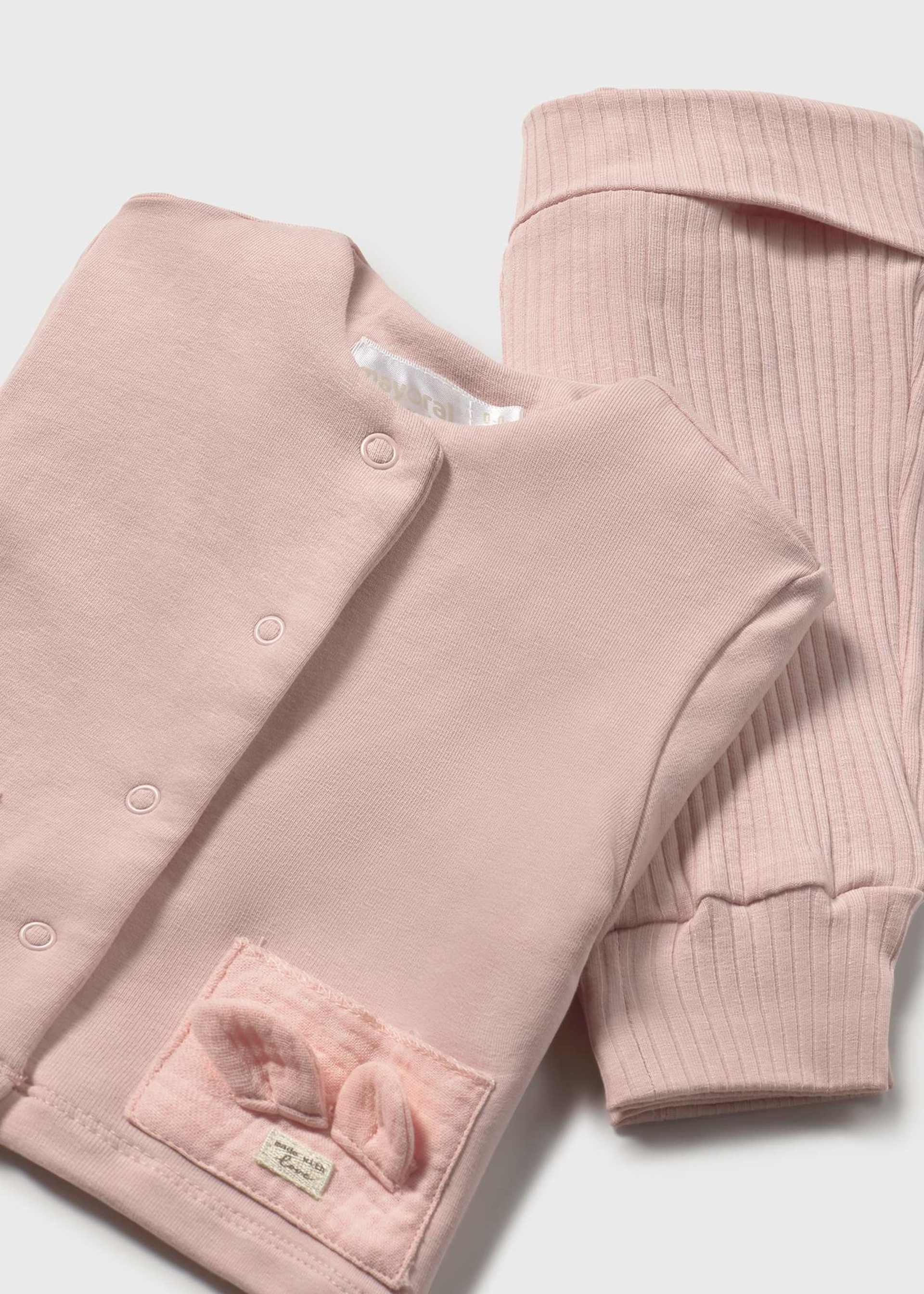 Newborn girl print tracksuit set Newborn girl print tracksuit set