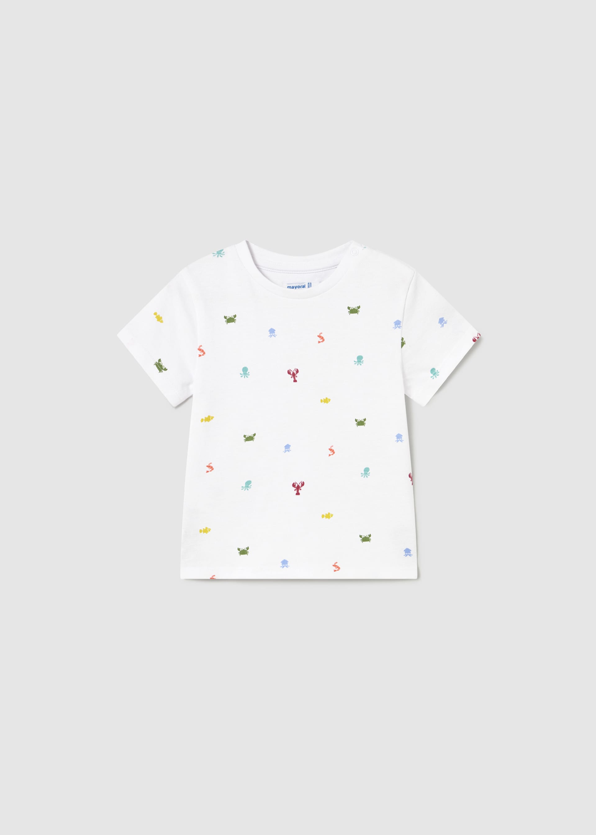Baby pique print T-shirt