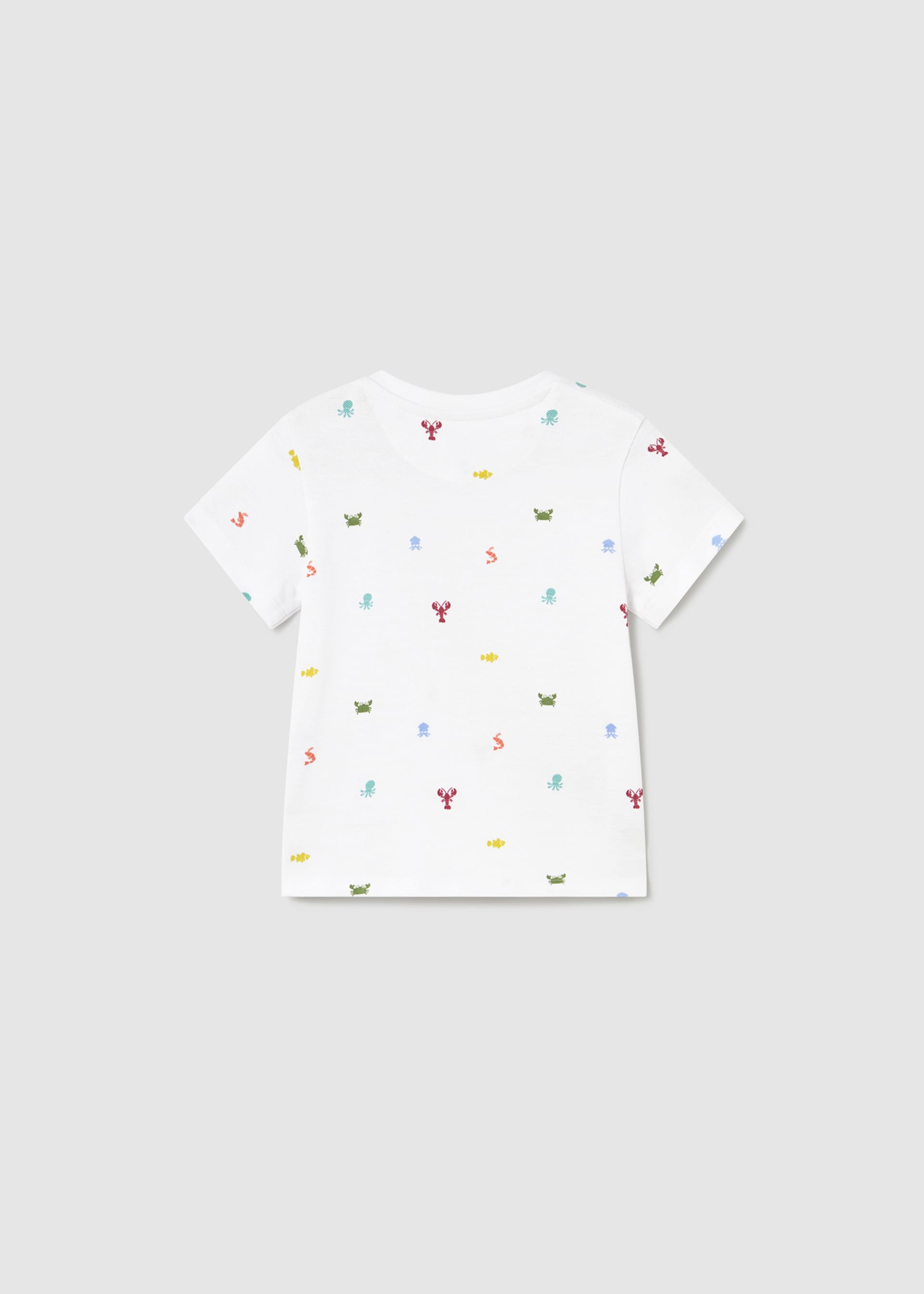 Baby pique print T-shirt
