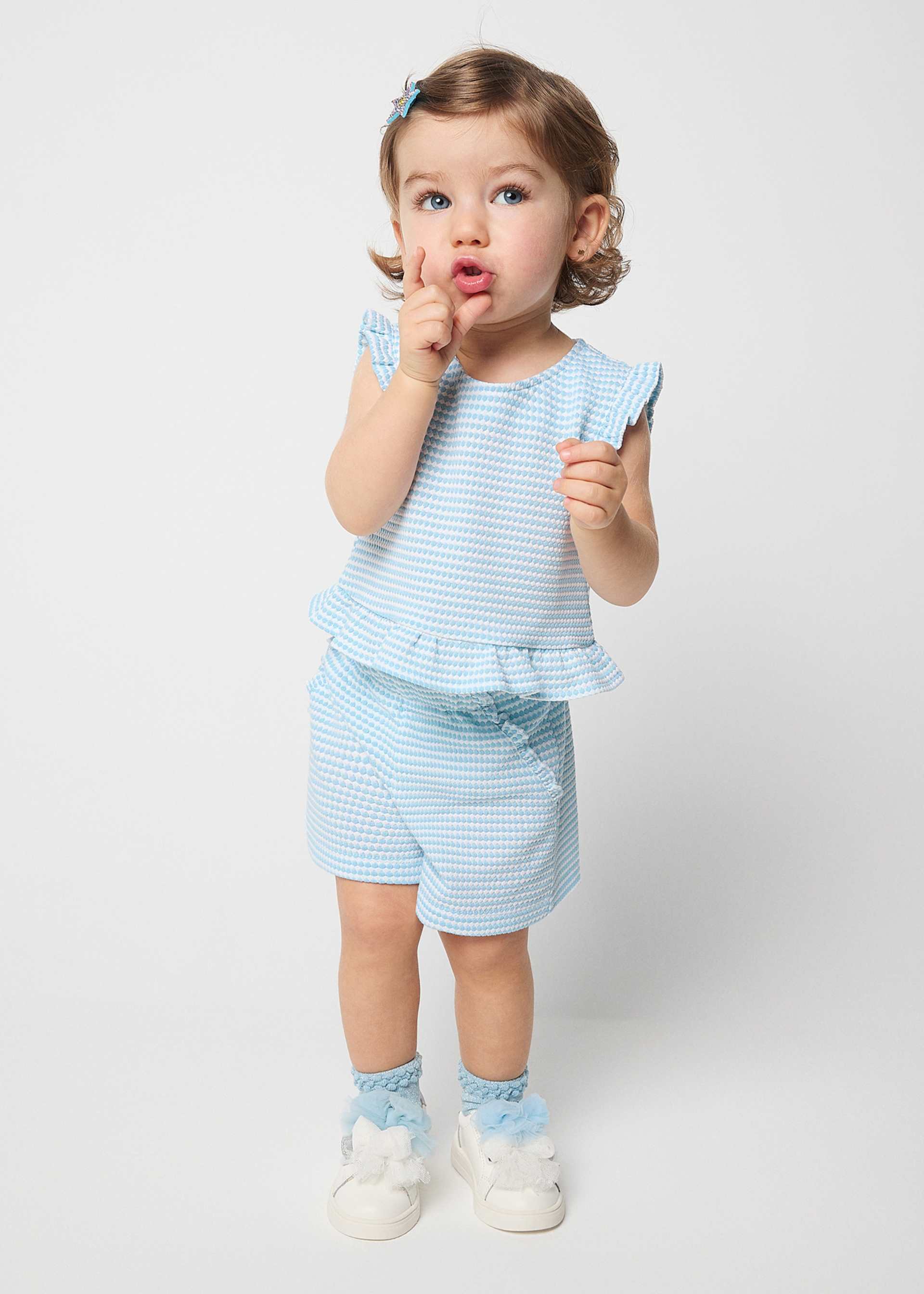 Baby top and shorts set