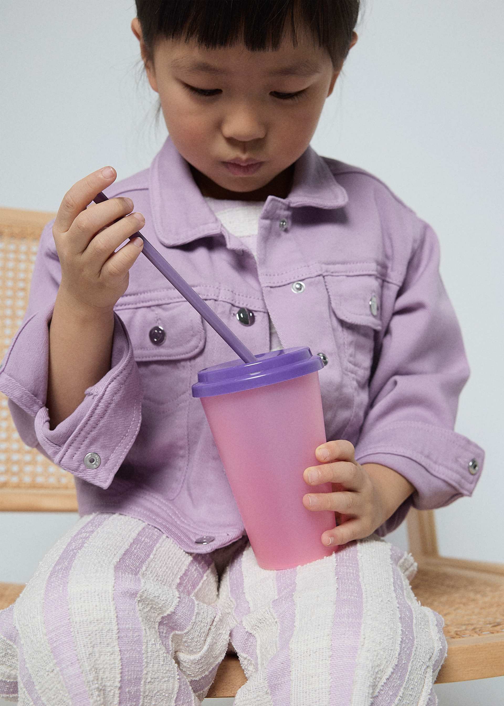 Giubbotto twill bambina Giubbotto twill bambina