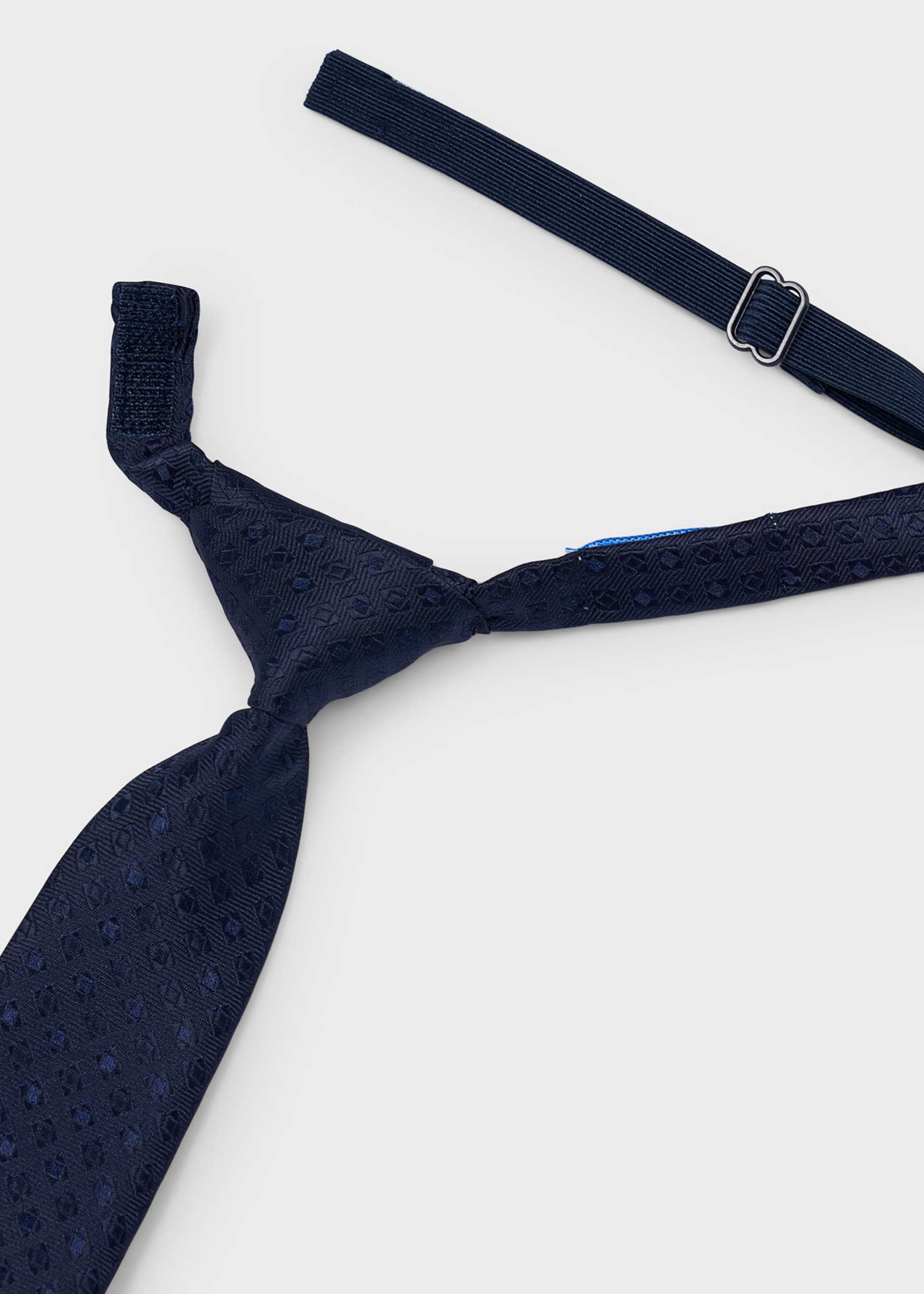 Corbata falso liso niño