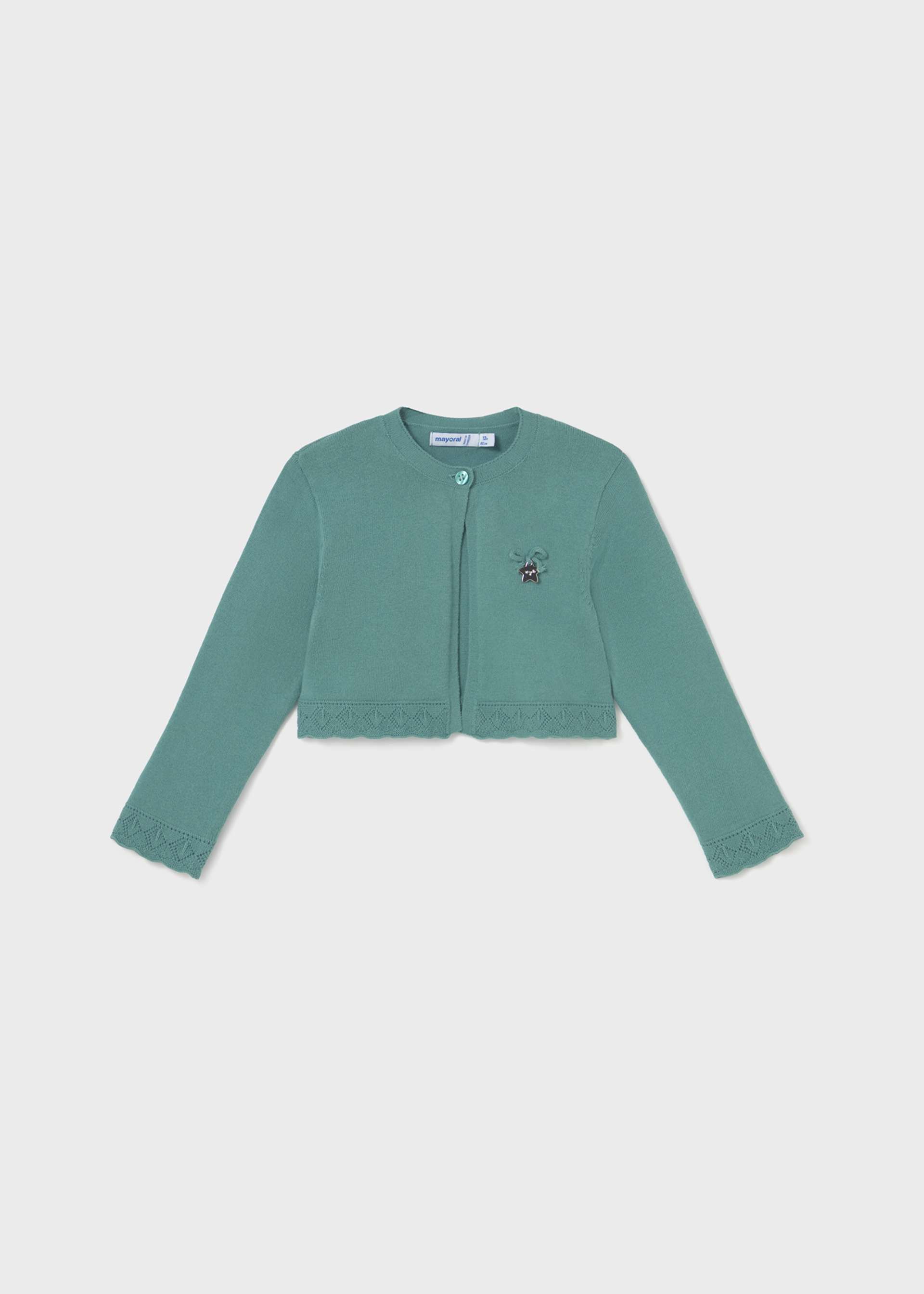 Baby basic tricot cardigan Baby basic tricot cardigan