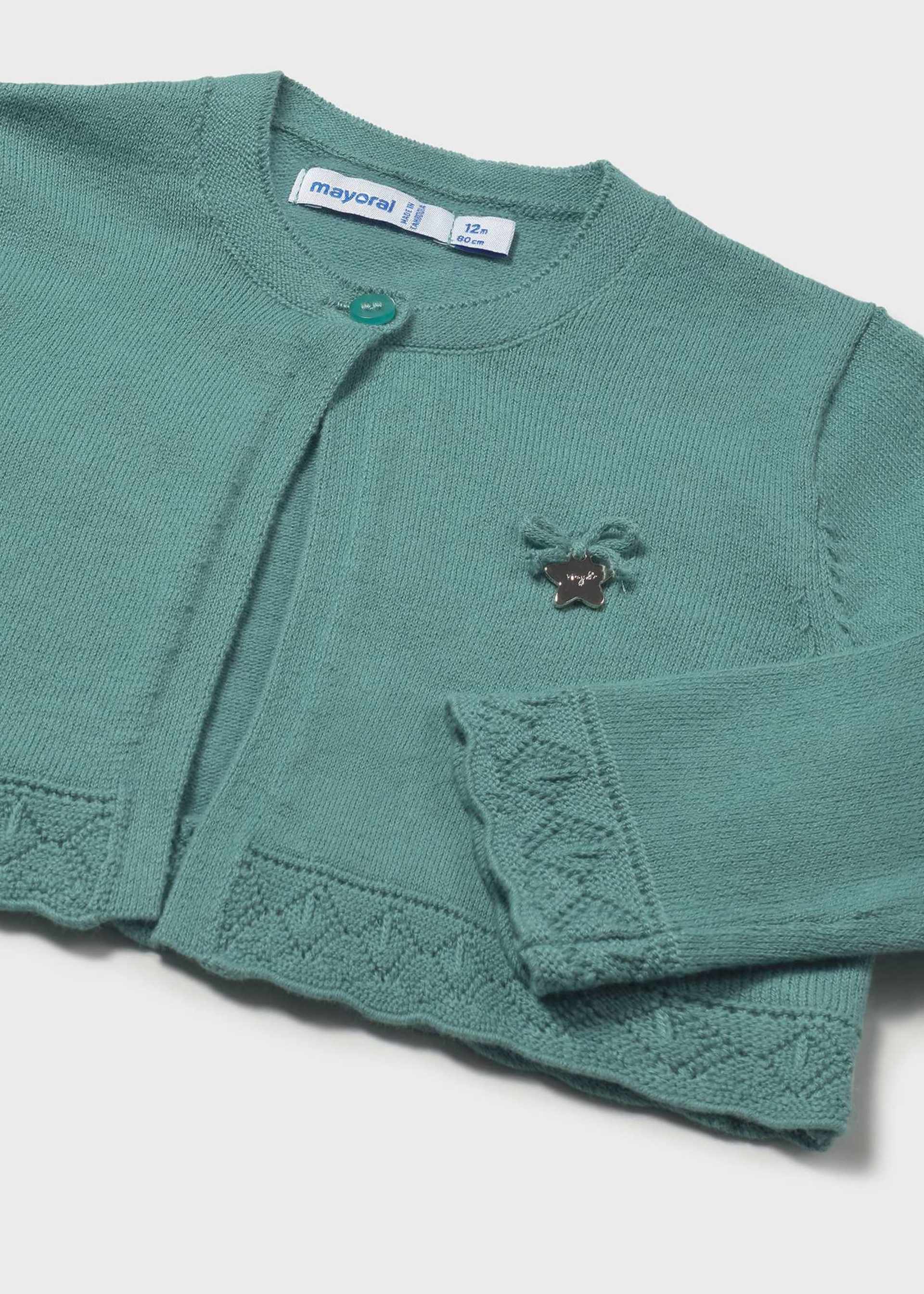 Strickjacke basic Baby Strickjacke basic Baby