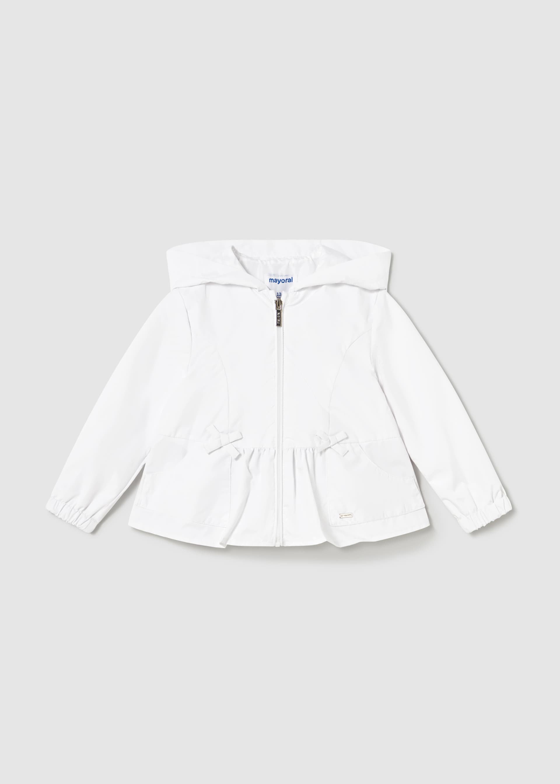 Baby hooded windbreaker