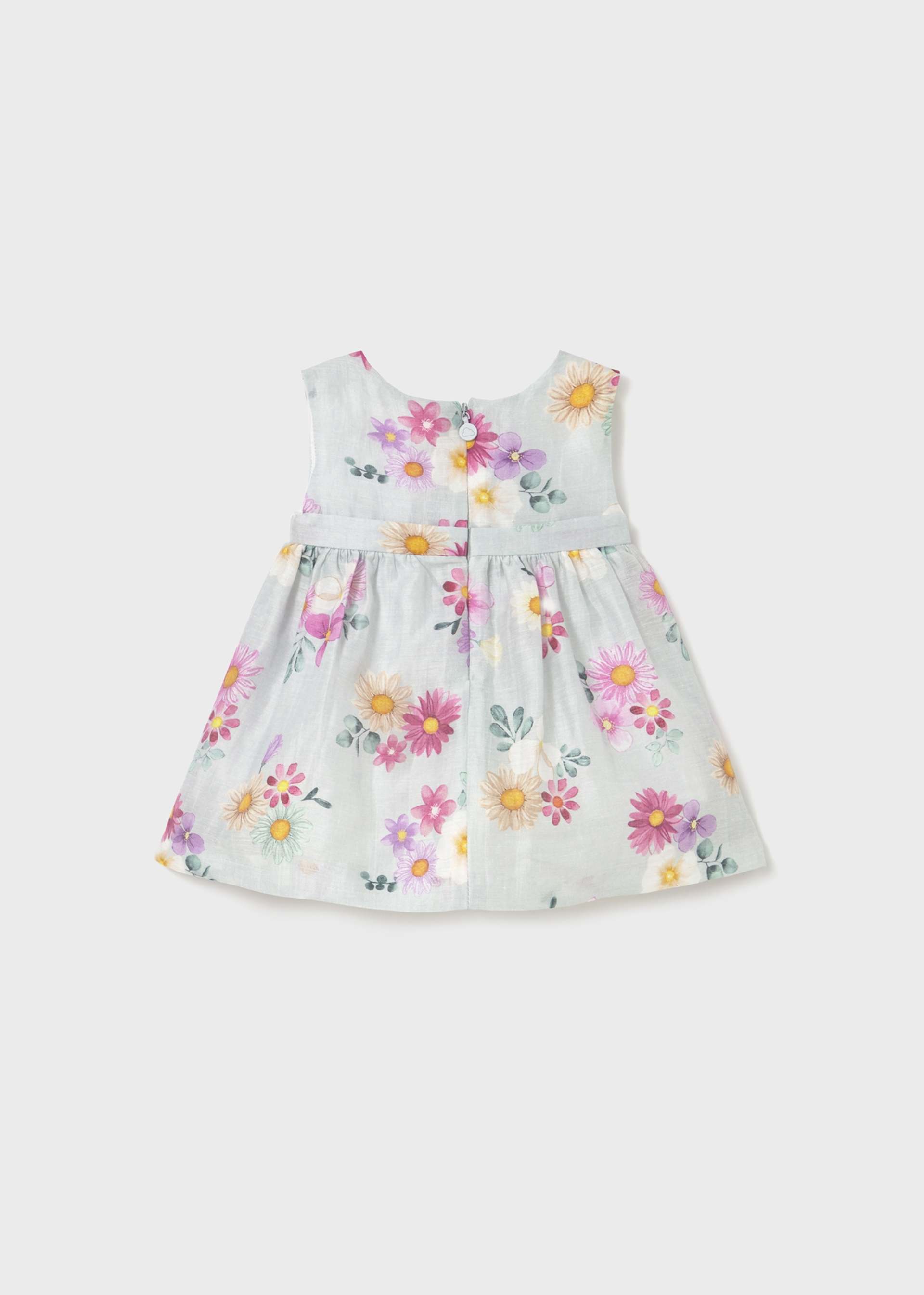 Newborn girl floral dress