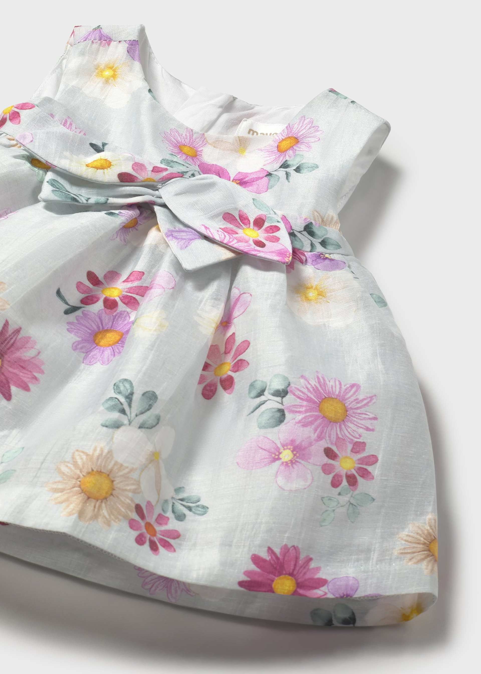 Newborn girl floral dress