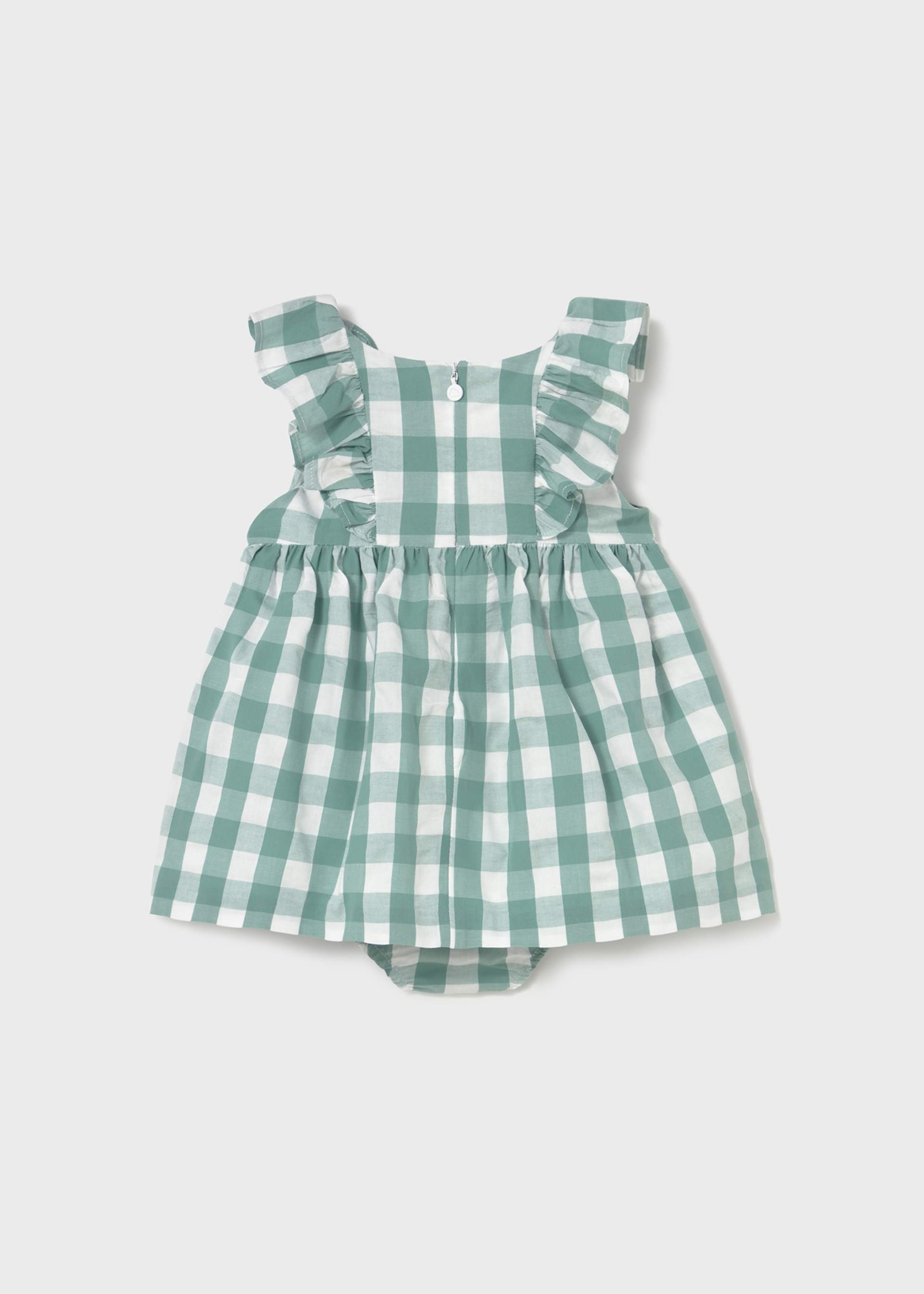 Kleid mit Windelhöschen vichy Baby Kleid mit Windelhöschen vichy Baby