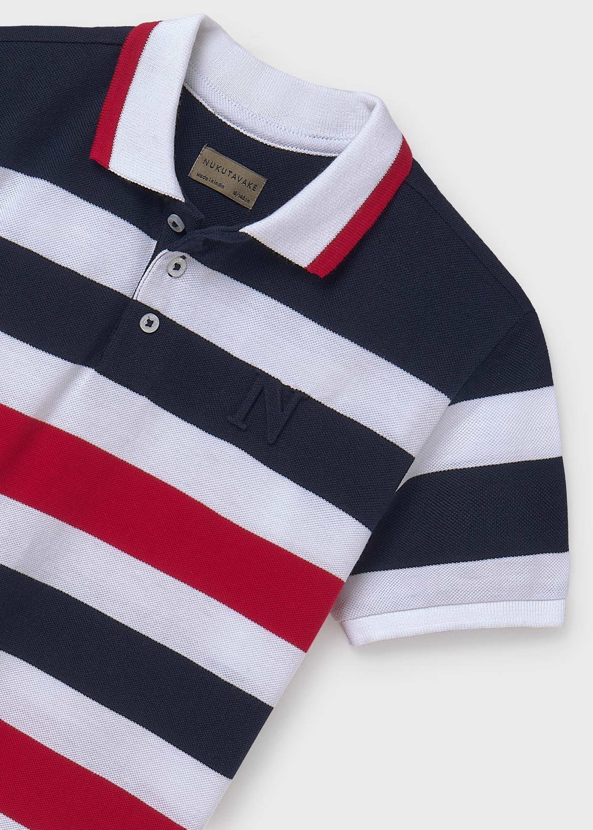 Polo piqué bandas chico
