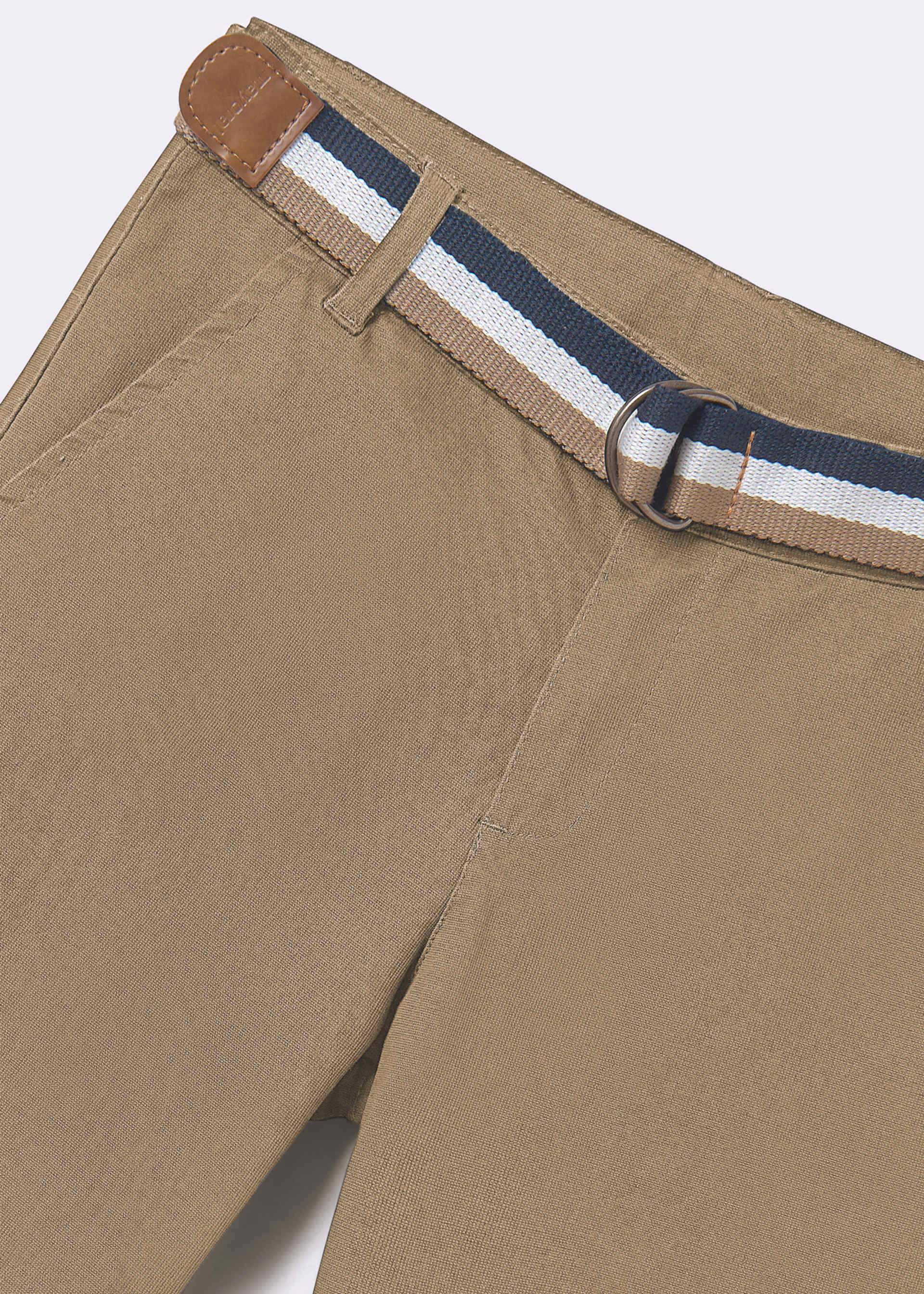 Bermudas Pikee mit Gürtel Teenager Jungen