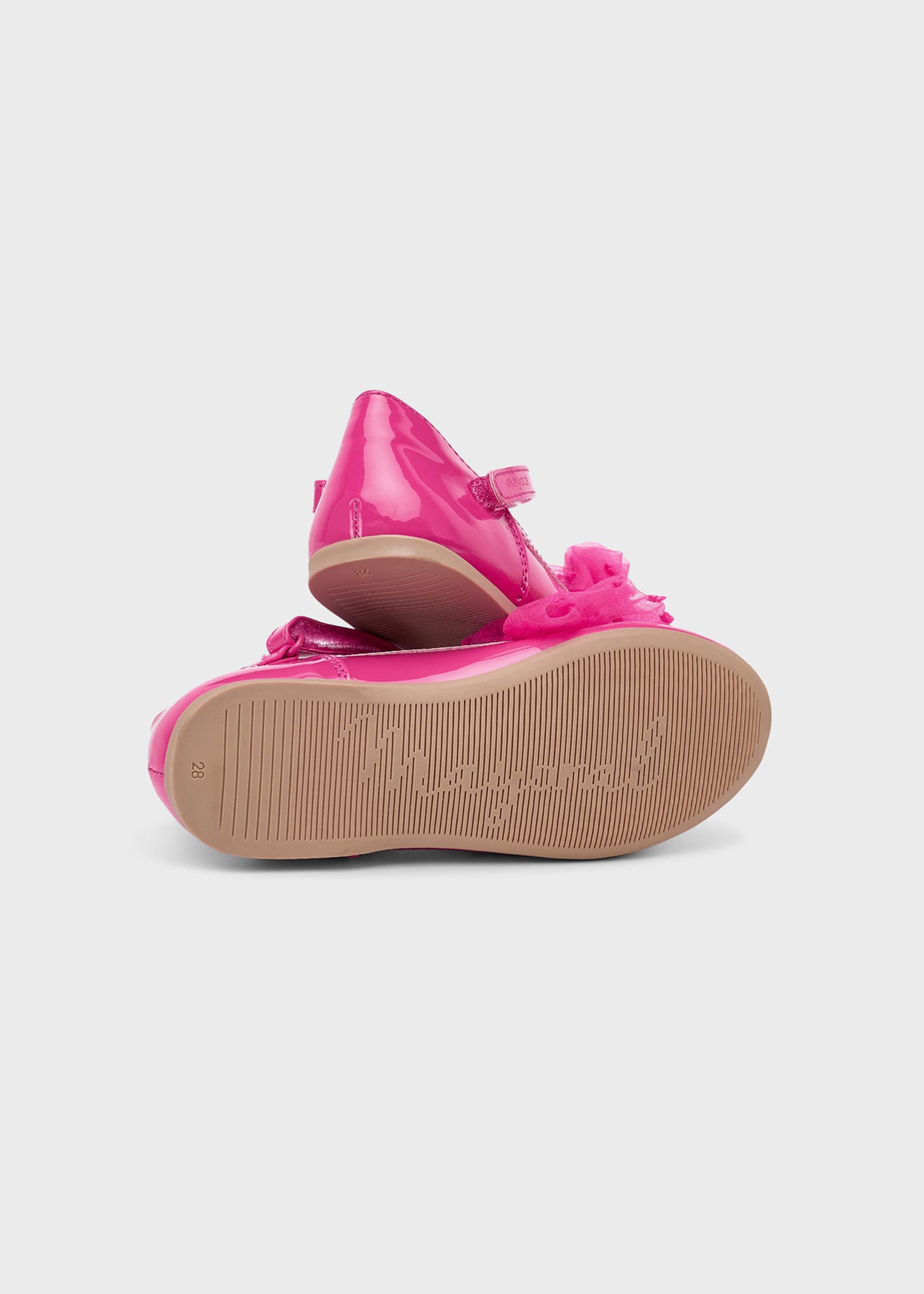 Ballerines en cuir verni fille Ballerines en cuir verni fille
