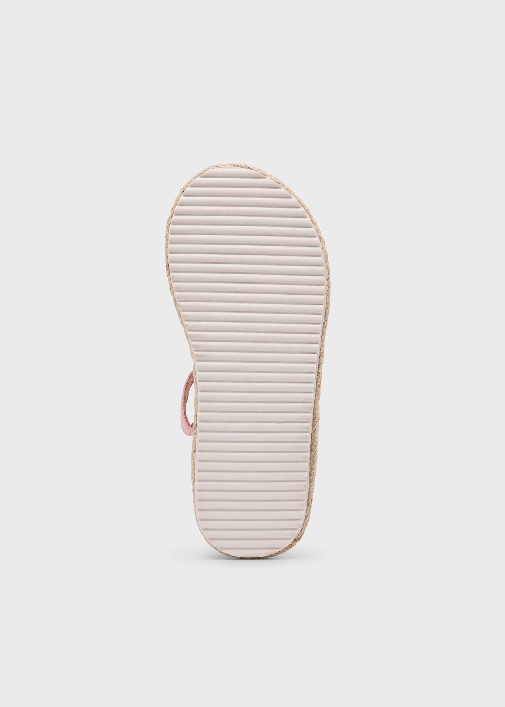 Girl jute flower sandals