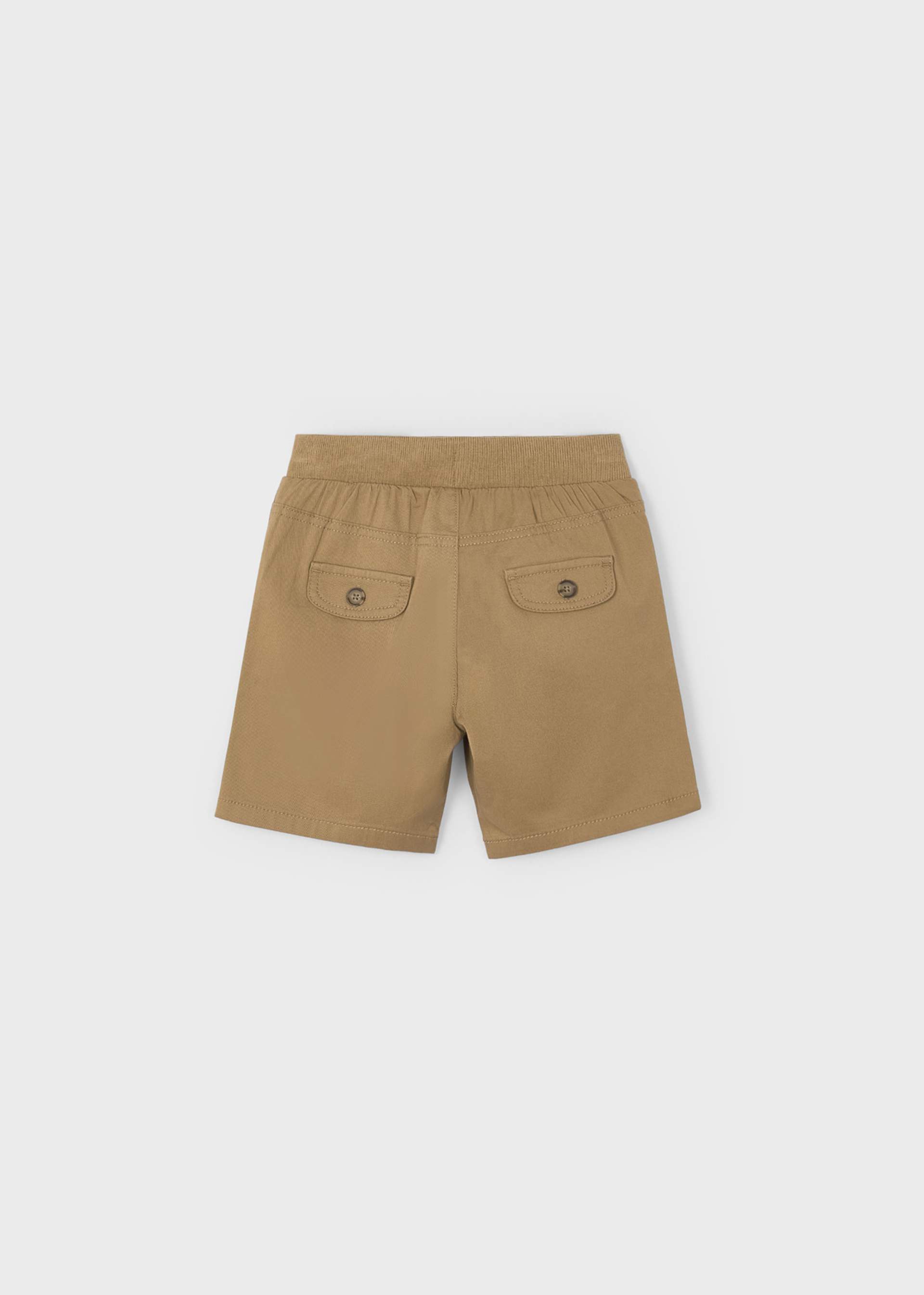 Boy twill shorts