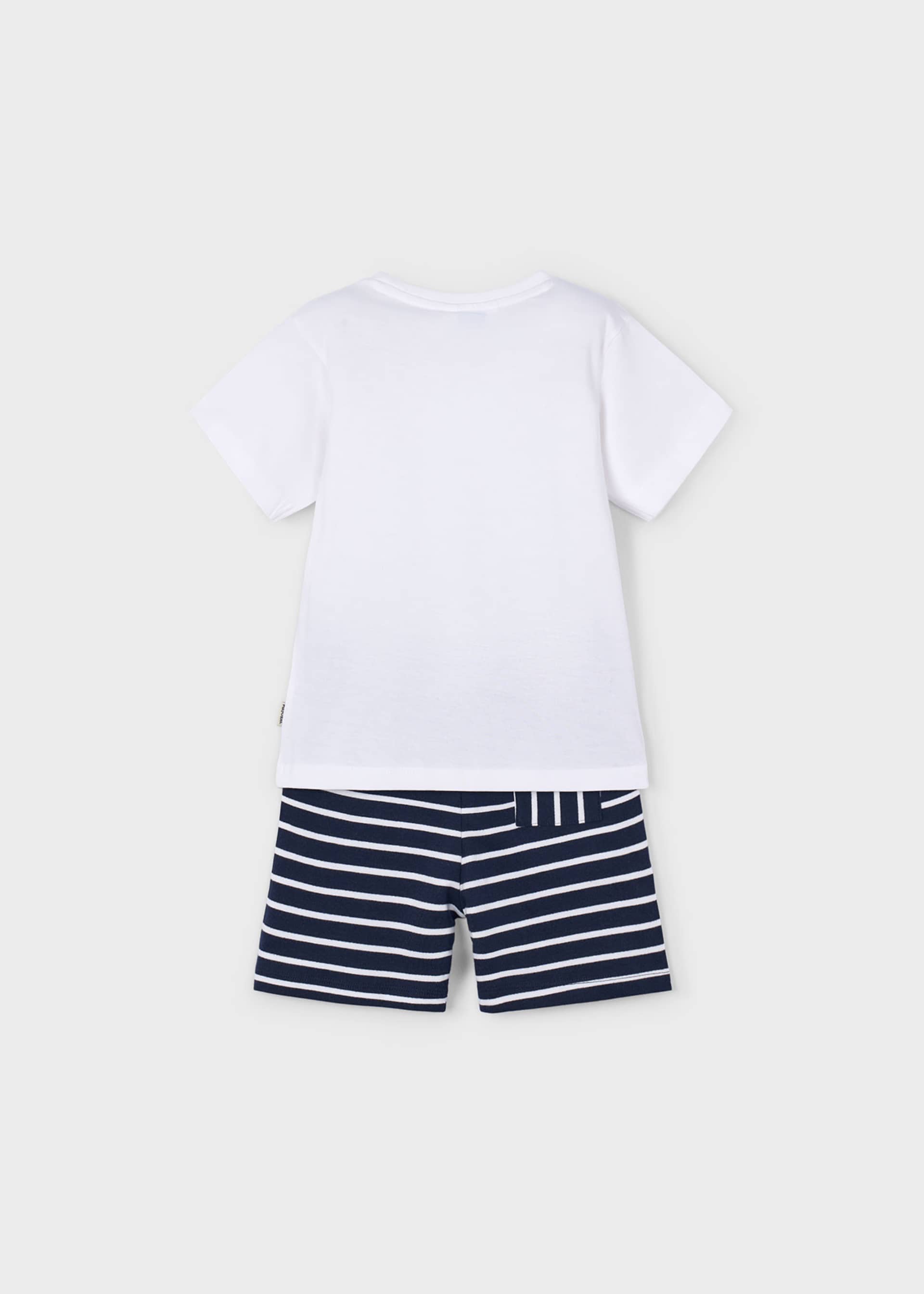 Ensemble 2 pièces à rayures Better Cotton garçon