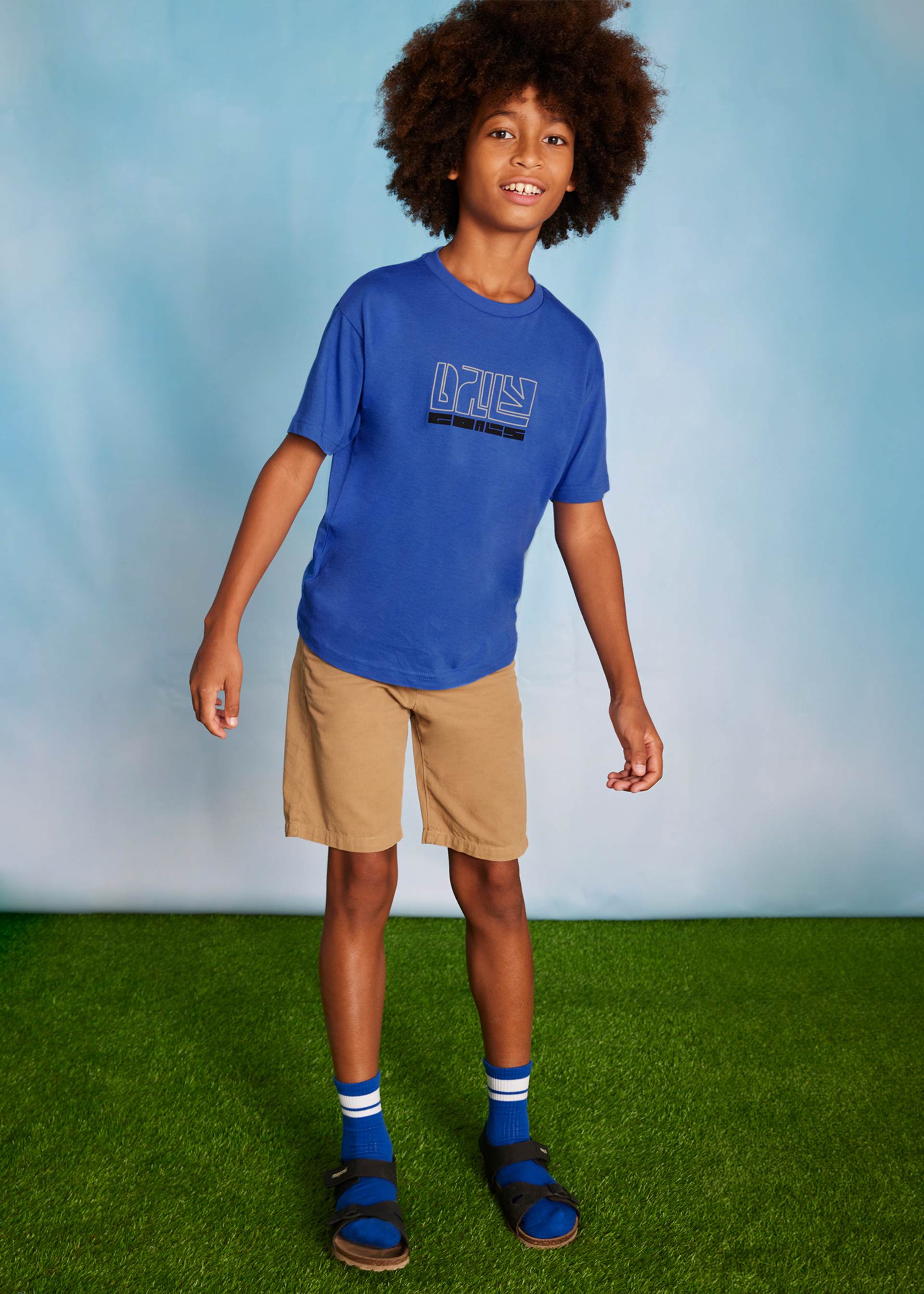 Boy basic text t-shirt Boy basic text t-shirt