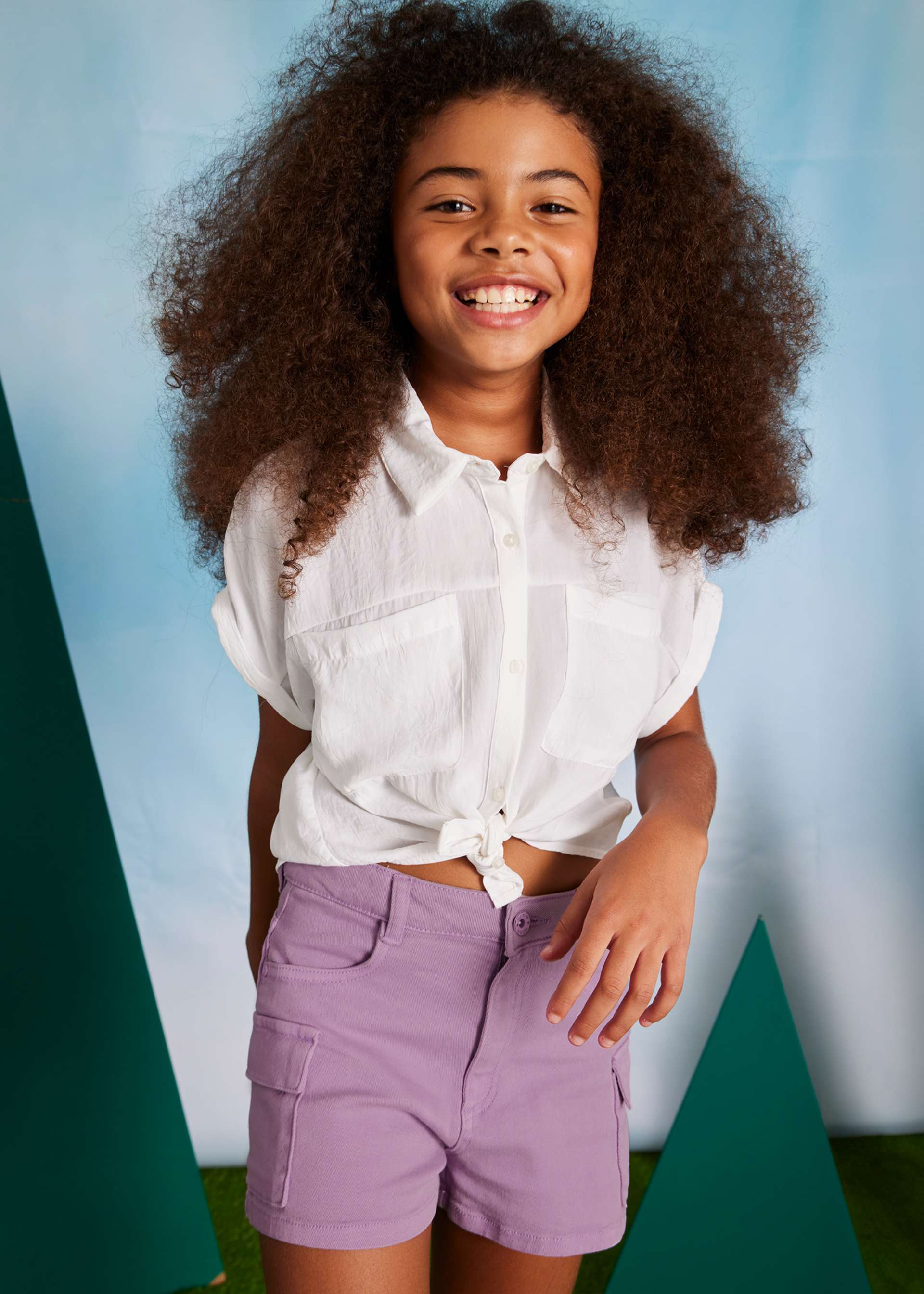 T-Shirt Nieten Teenager Mädchen