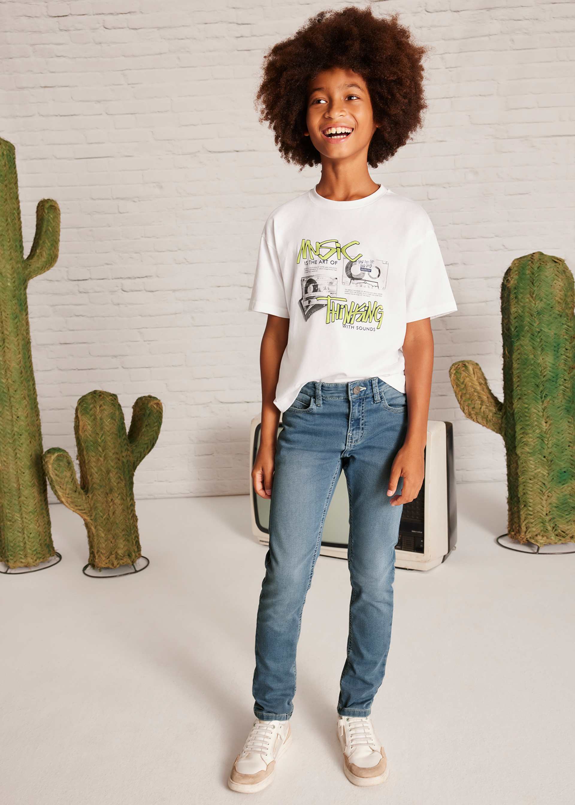 T-Shirt Nieten Teenager Mädchen T-Shirt Nieten Teenager Mädchen