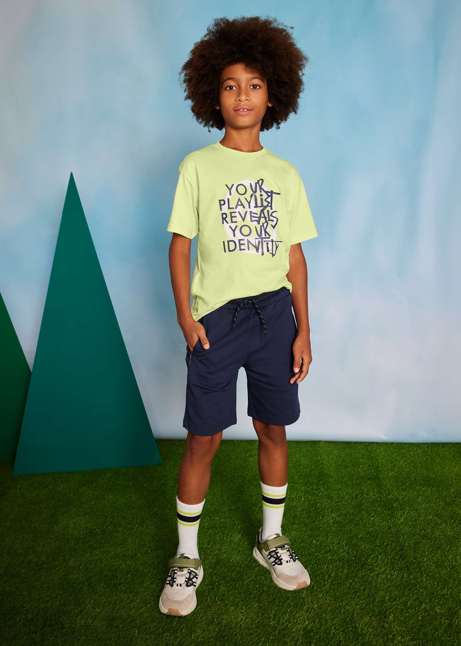 Boy shorts and top set