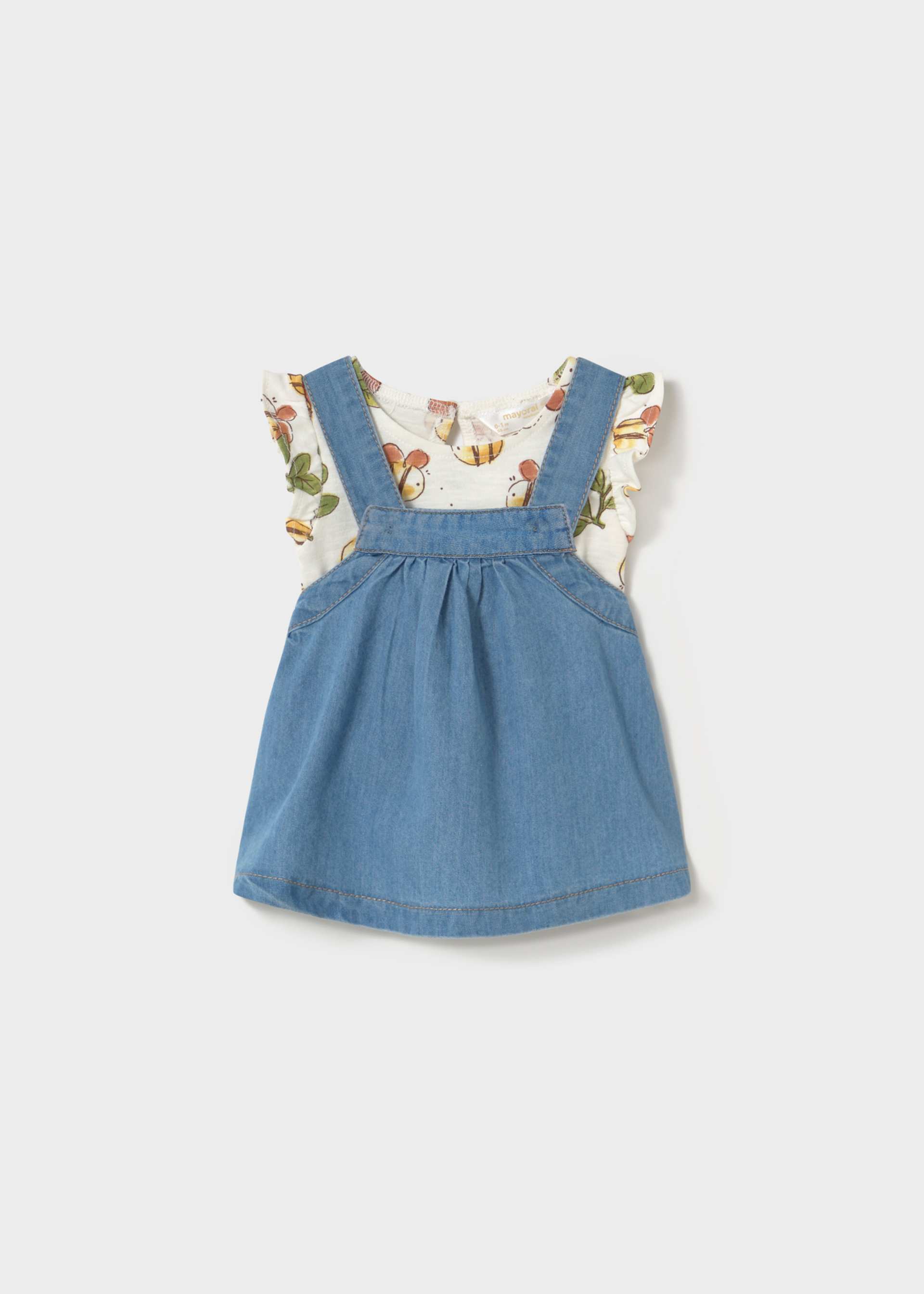 Conjunto pichi y camiseta recién nacida Conjunto pichi y camiseta recién nacida